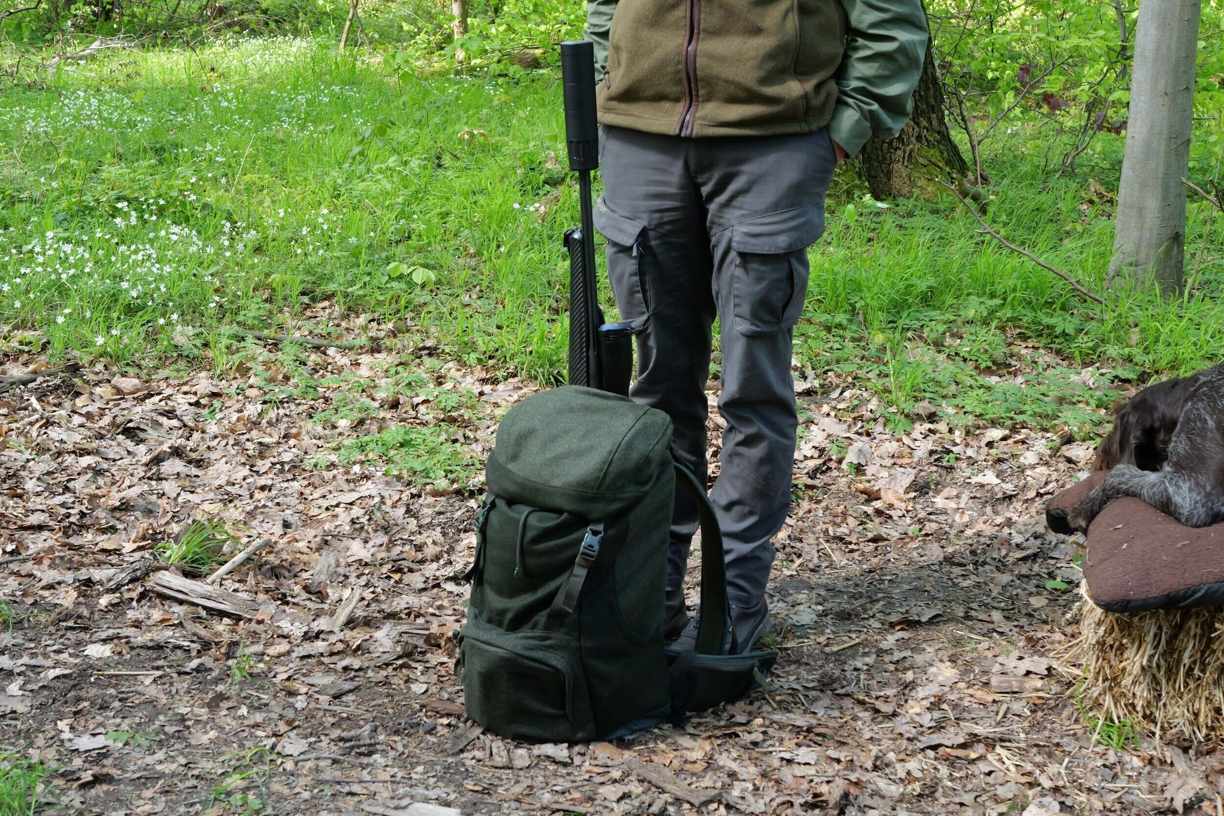 Jagdhund Staufen Lodenrucksack