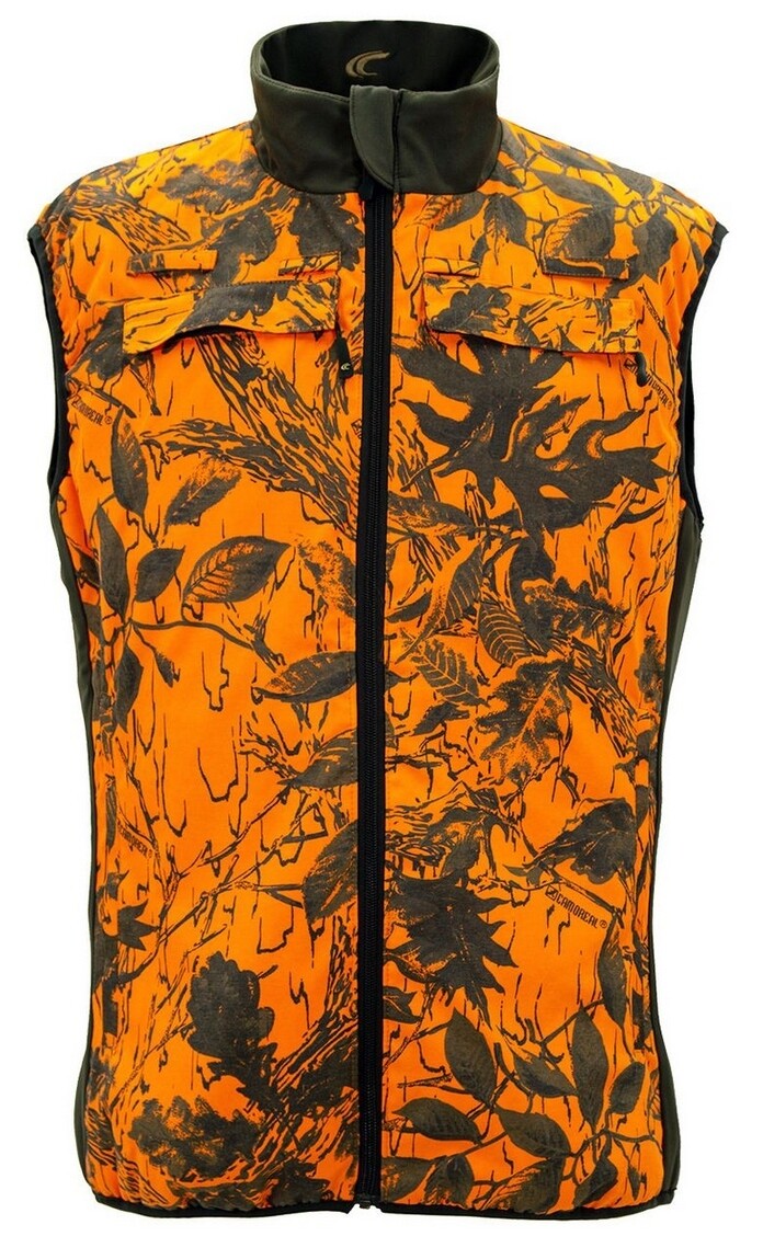 Carinthia G-LOFT Ultra Lodenweste wendbar (Blaze Camo / grün)