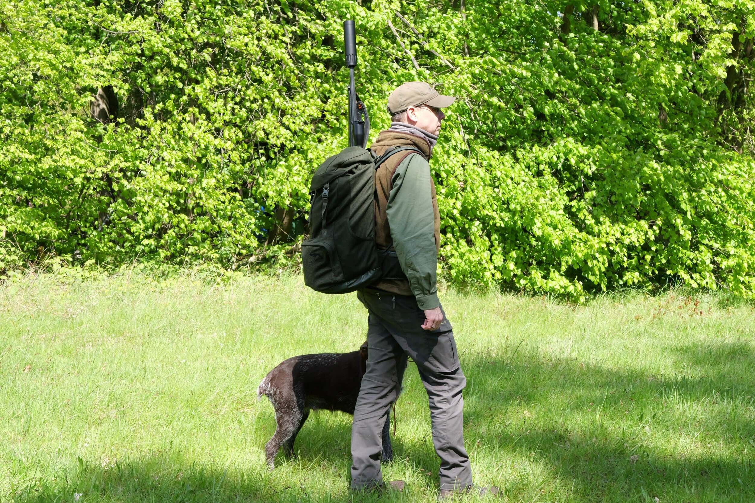 Jagdhund Staufen Lodenrucksack