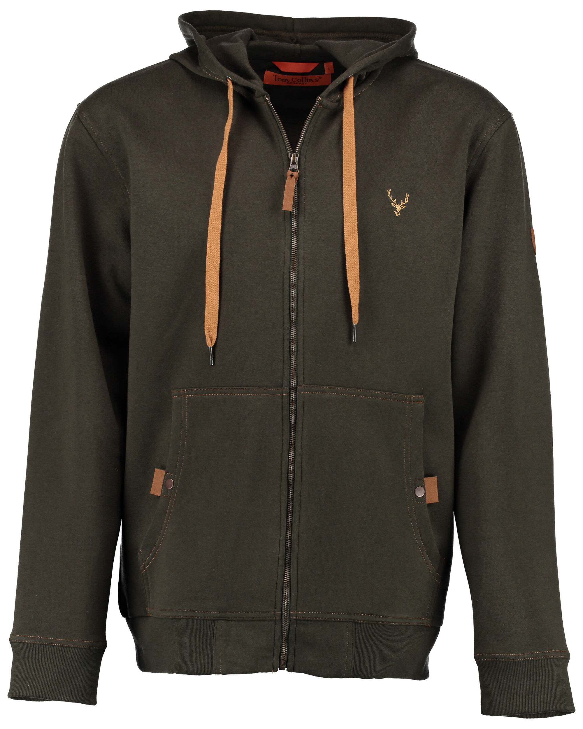 Tom Collins Sweatshirtjacke (trachtengrün) Tom Collins Sweatshirtjacke (trachtengrün)