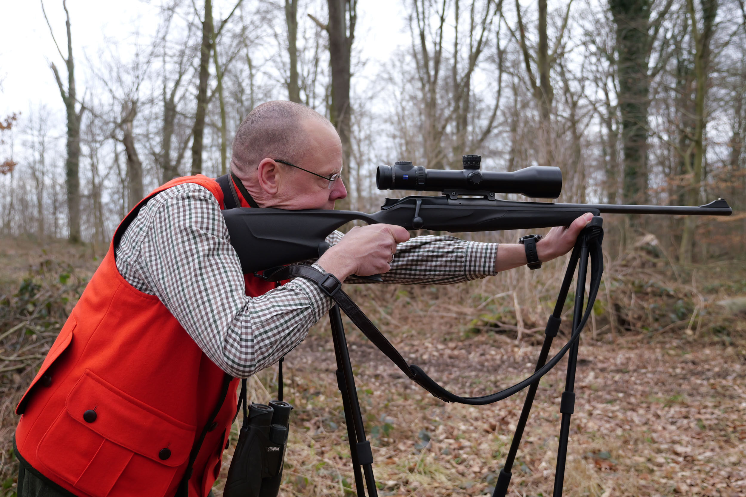 Jagdhund Lodenweste Lessach (rot)