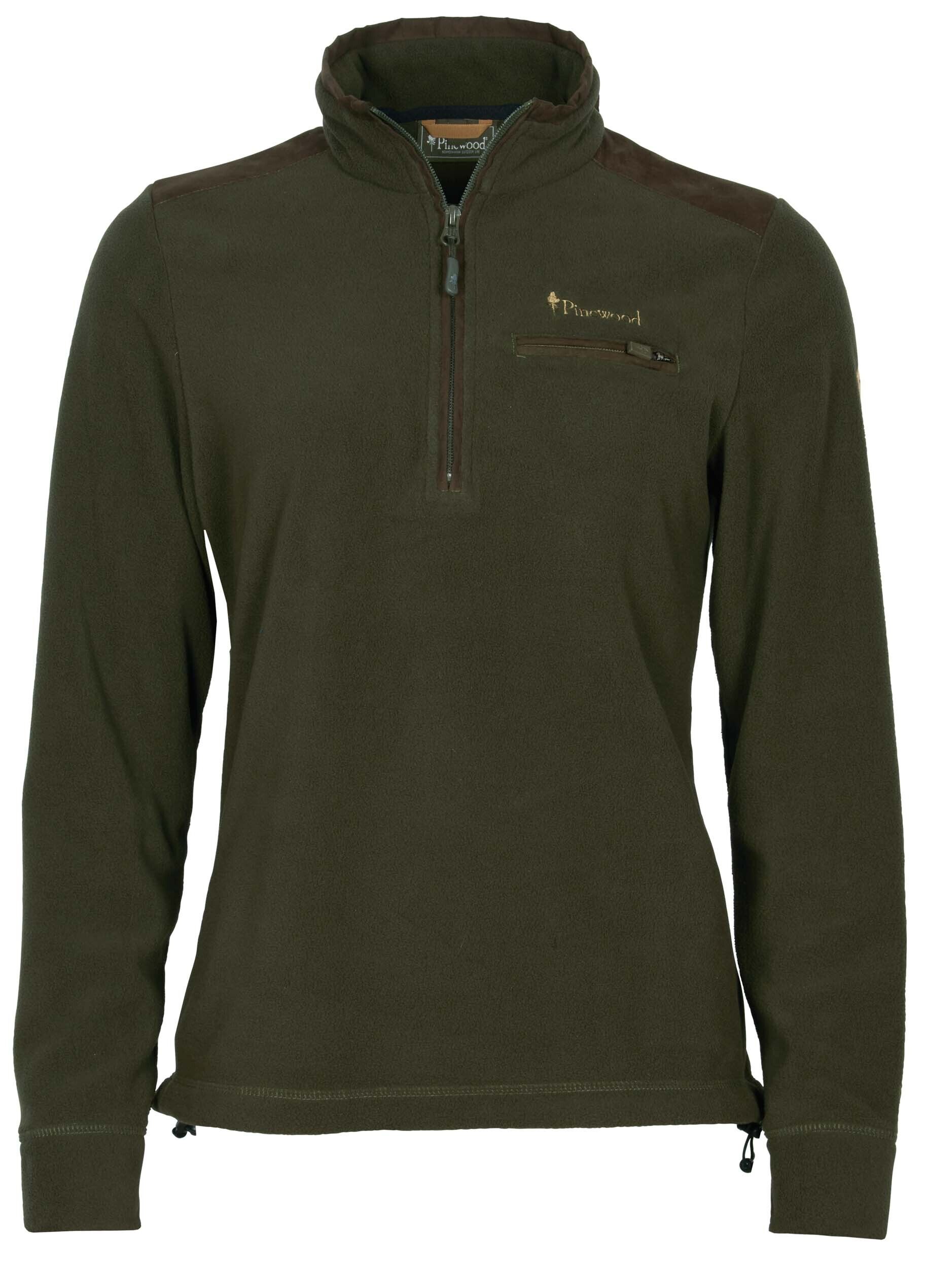 Pinewood Smaland Hunters Half Zip Sweater Damen (Brown) Pinewood Smaland Hunters Half Zip Sweater Damen (Brown)