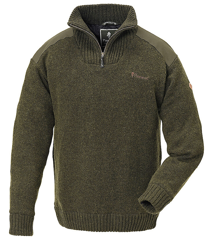 Pinewood Hurricane Strickpullover (Dunkelgrün)