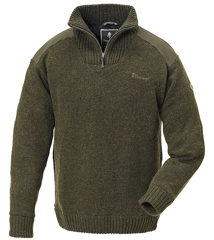 Pinewood Hurricane Strickpullover (Dunkelgrün) Pinewood Hurricane Strickpullover (Dunkelgrün)