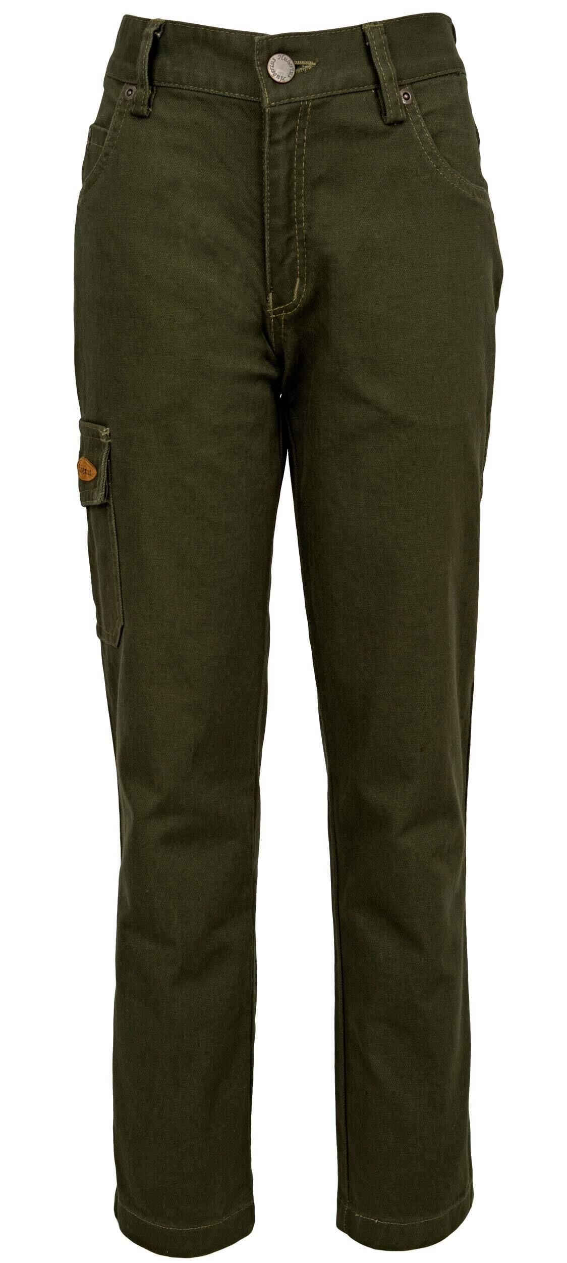 Hubertus Kinder-Stretchjeans Frischling (oliv) Hubertus Kinder-Stretchjeans Frischling (oliv)
