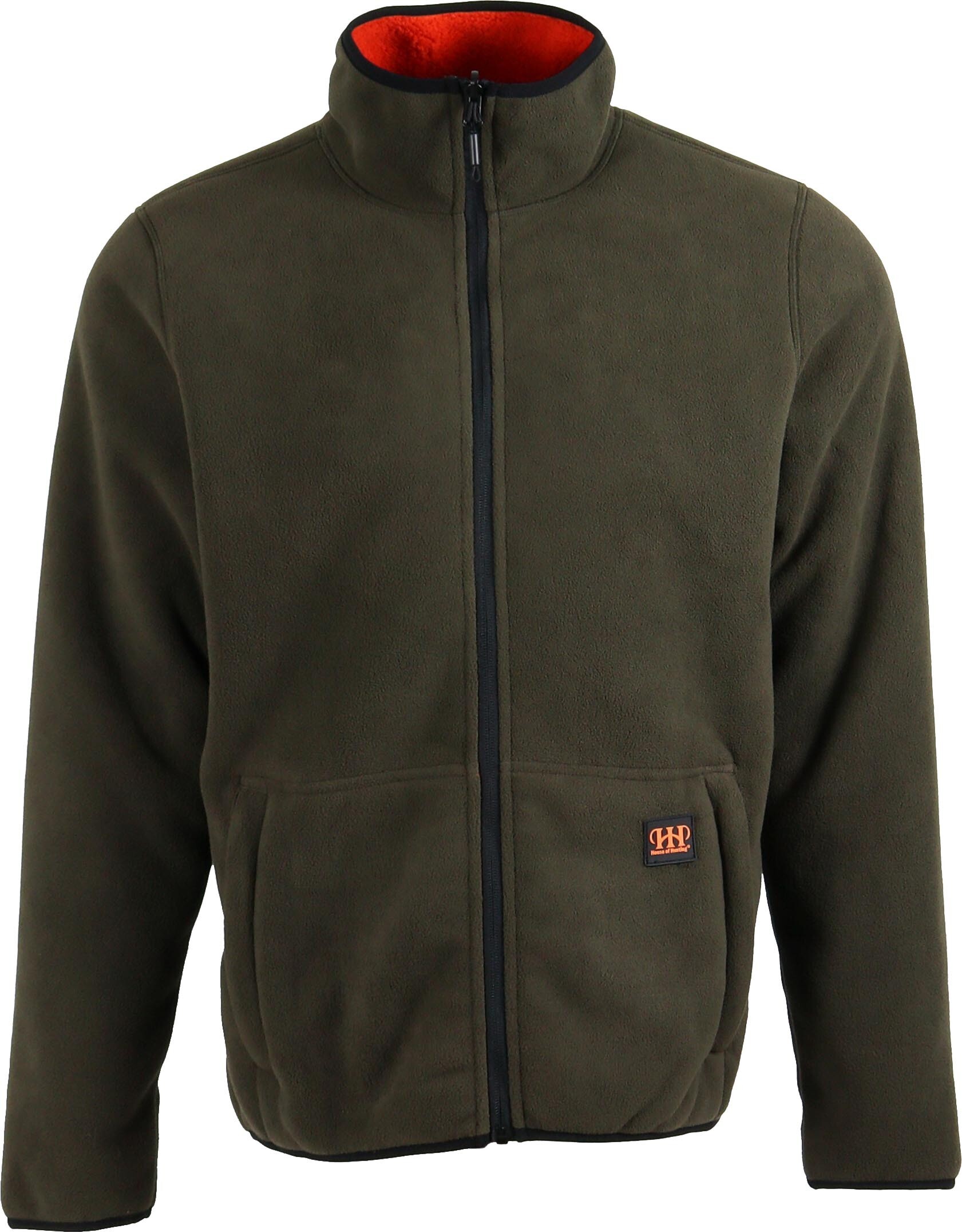House of Hunting wendbare Fleecejacke (Orange)