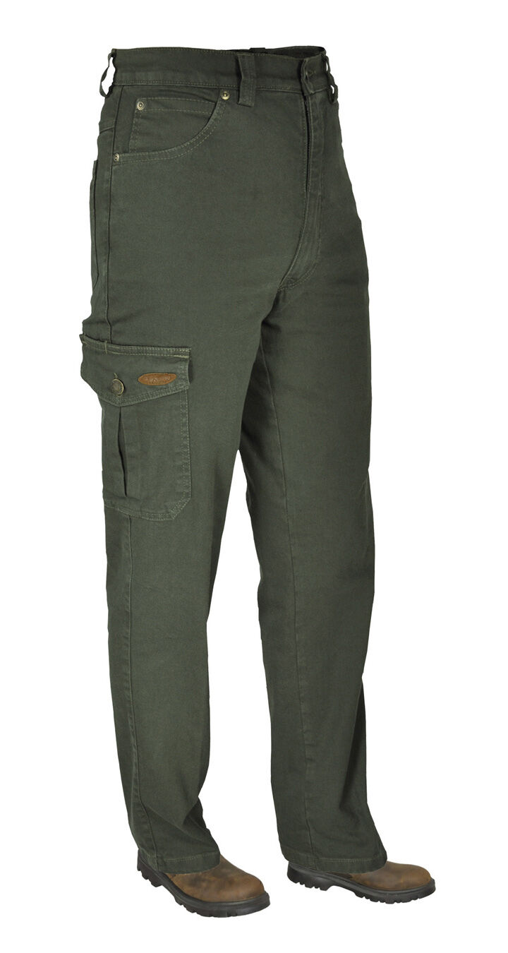 Hubertus Damenjeans Five-Pocket mit Beintasche (grün) Hubertus Damenjeans Five-Pocket mit Beintasche (grün)
