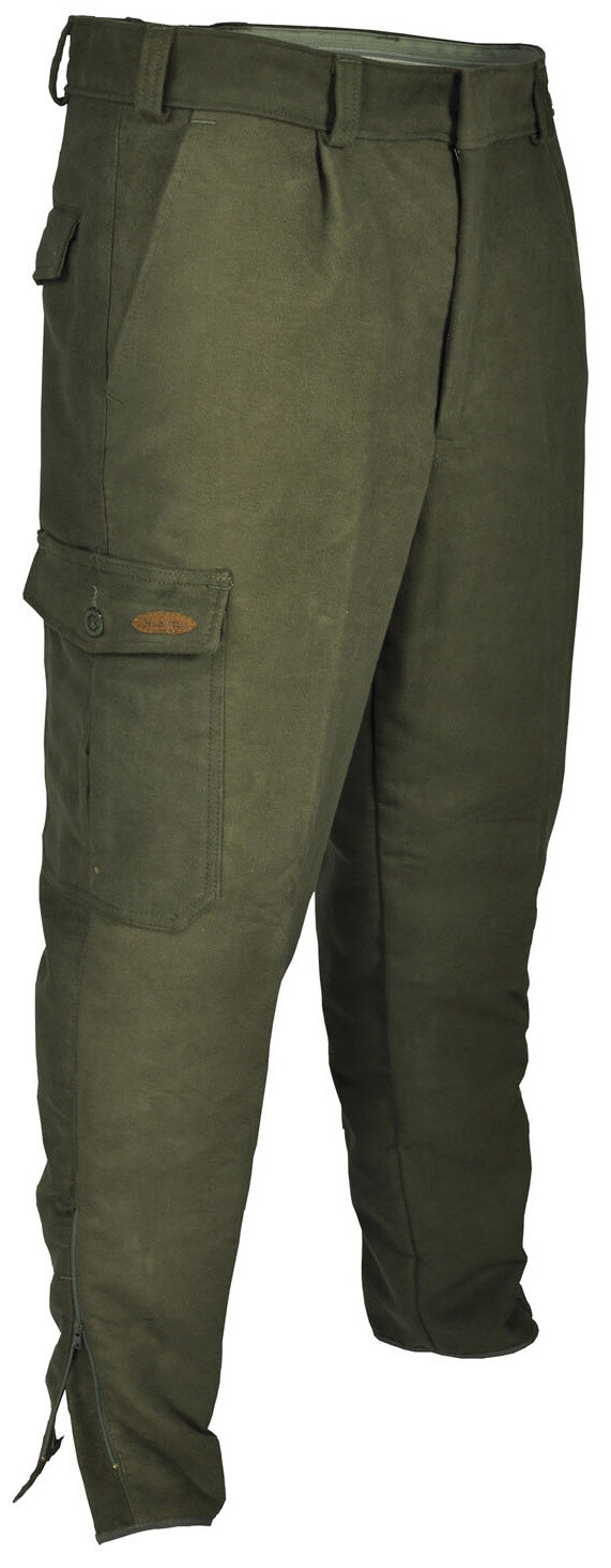 Hubertus Velveton-Stiefelhose (oliv)