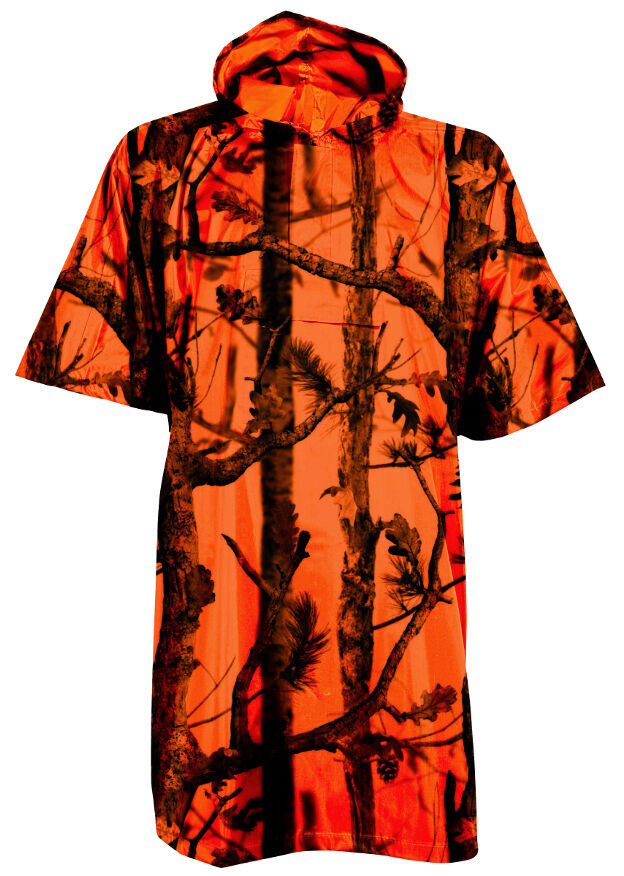 Percussion Signal-Regenponcho (GhostCamo/Orange) Percussion Signal-Regenponcho (GhostCamo/Orange)