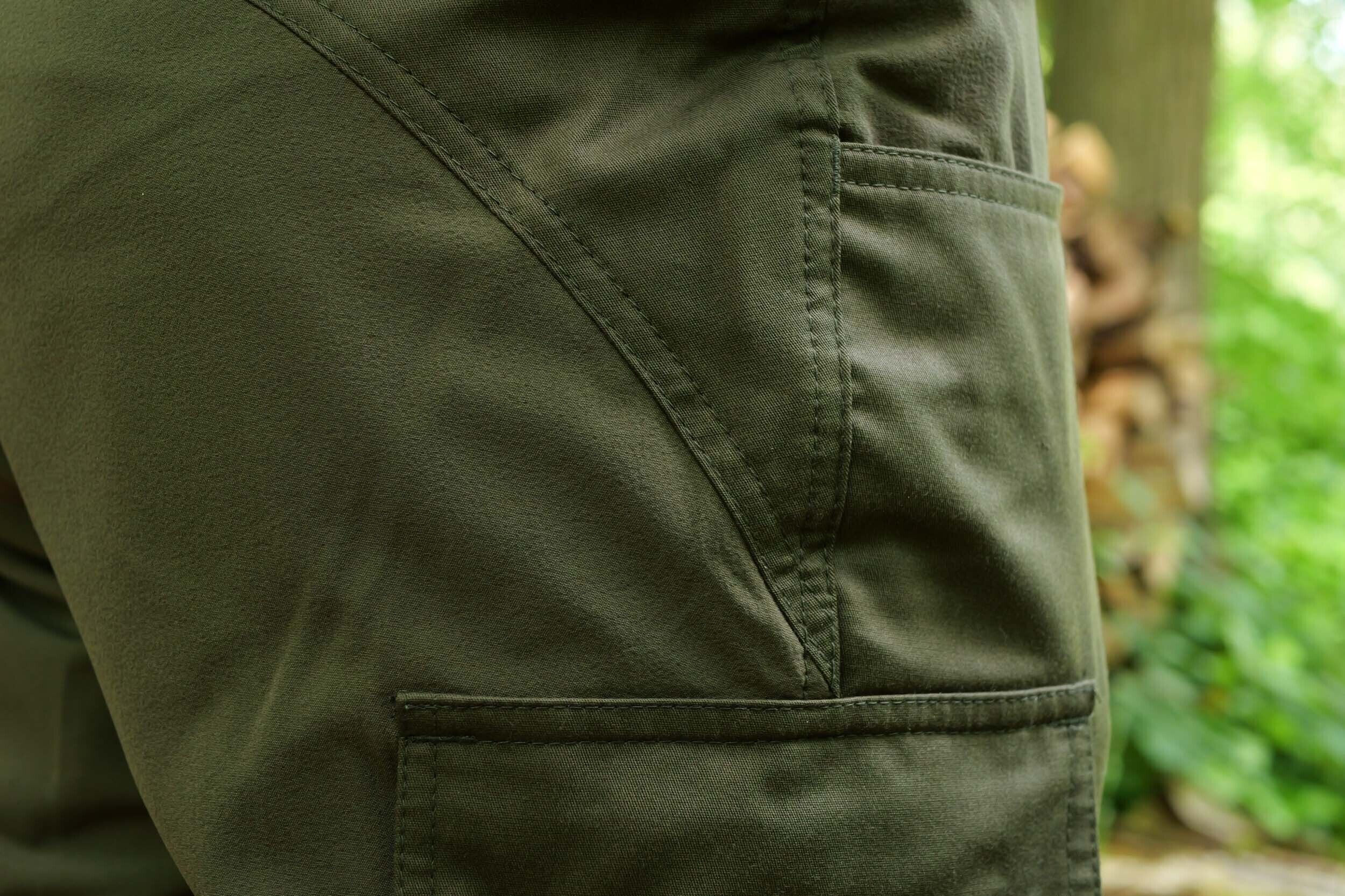 Hubertus Hydro Outdoor-Shorts stretch (oliv)