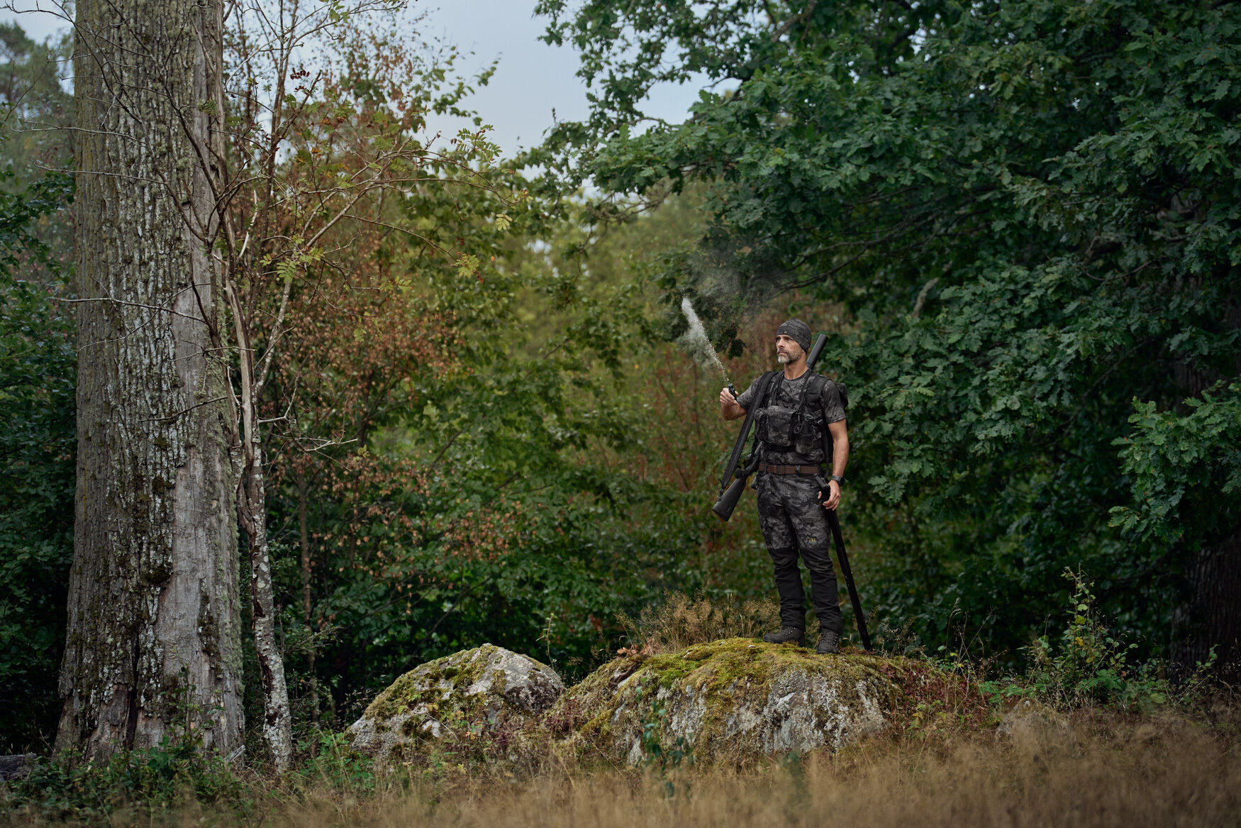 Härkila Noctyx Camo T-Shirt (AXIS MSP Black)