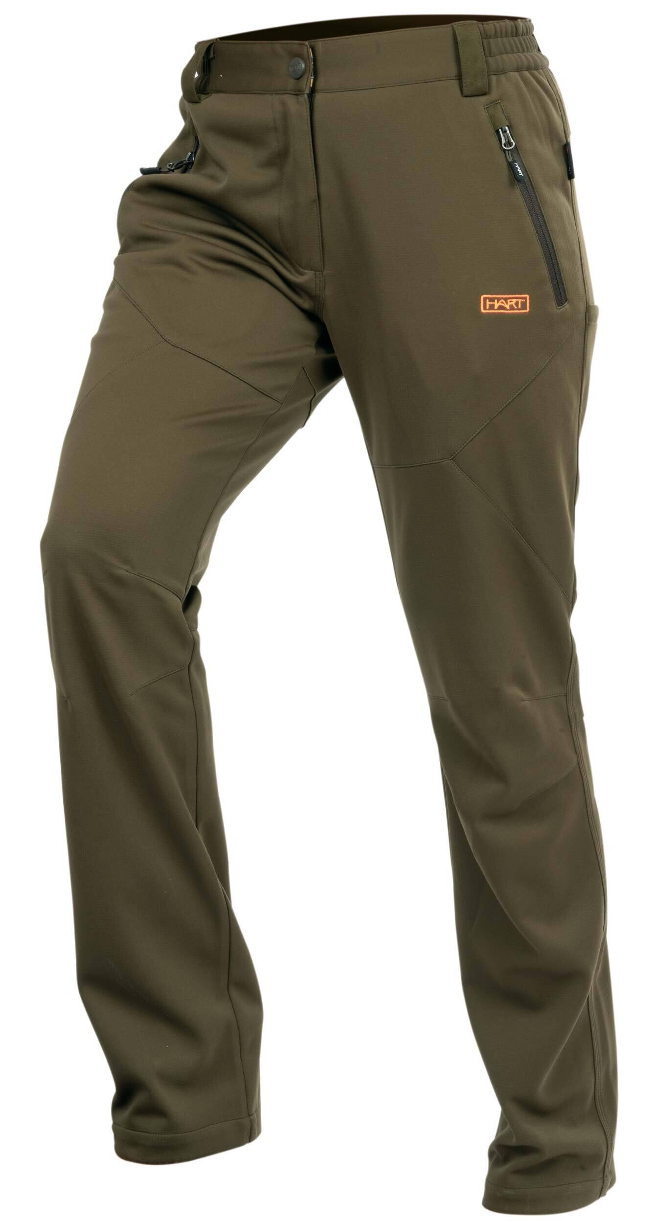 Hart Hose Stilk-TXT Damen (dark olive)