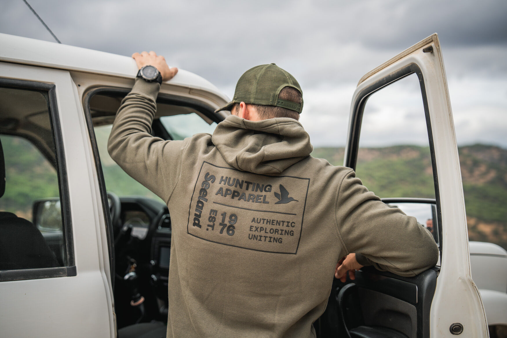 Seeland Kapuzenpullover Delta (Grape leaf)