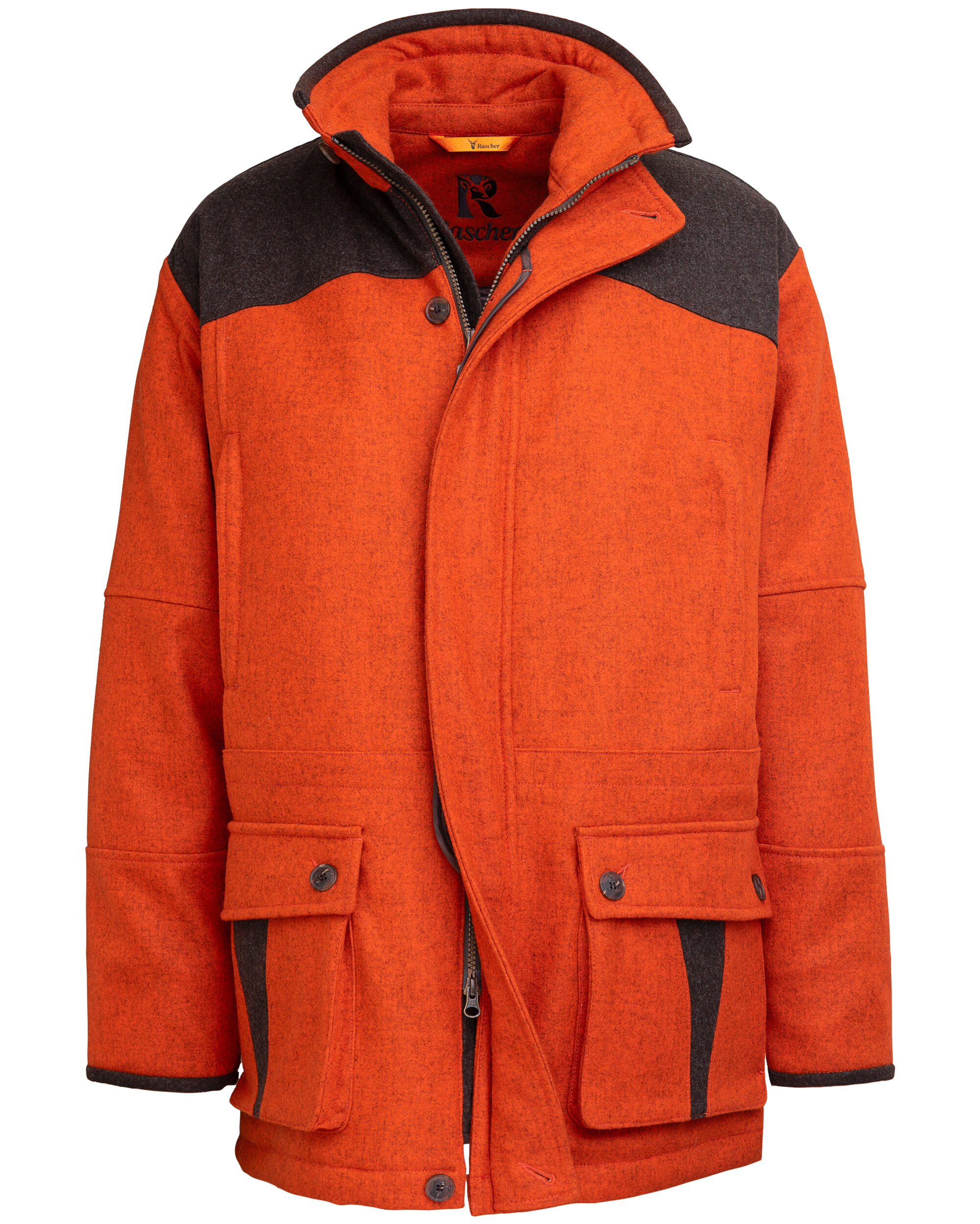 Rascher Loden-Signal-Jacke (orange) Rascher Loden-Signal-Jacke (orange)