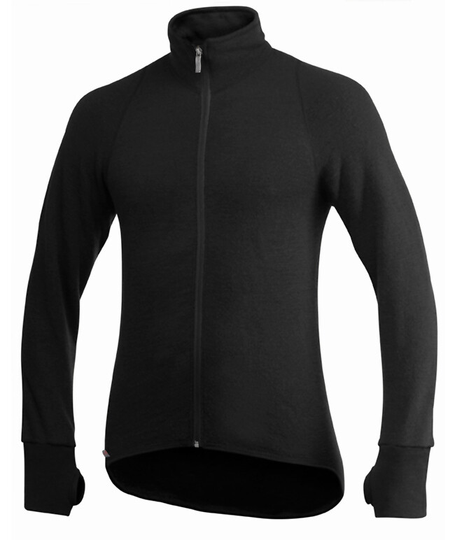 Woolpower Full Zip Jacket 600 (schwarz)