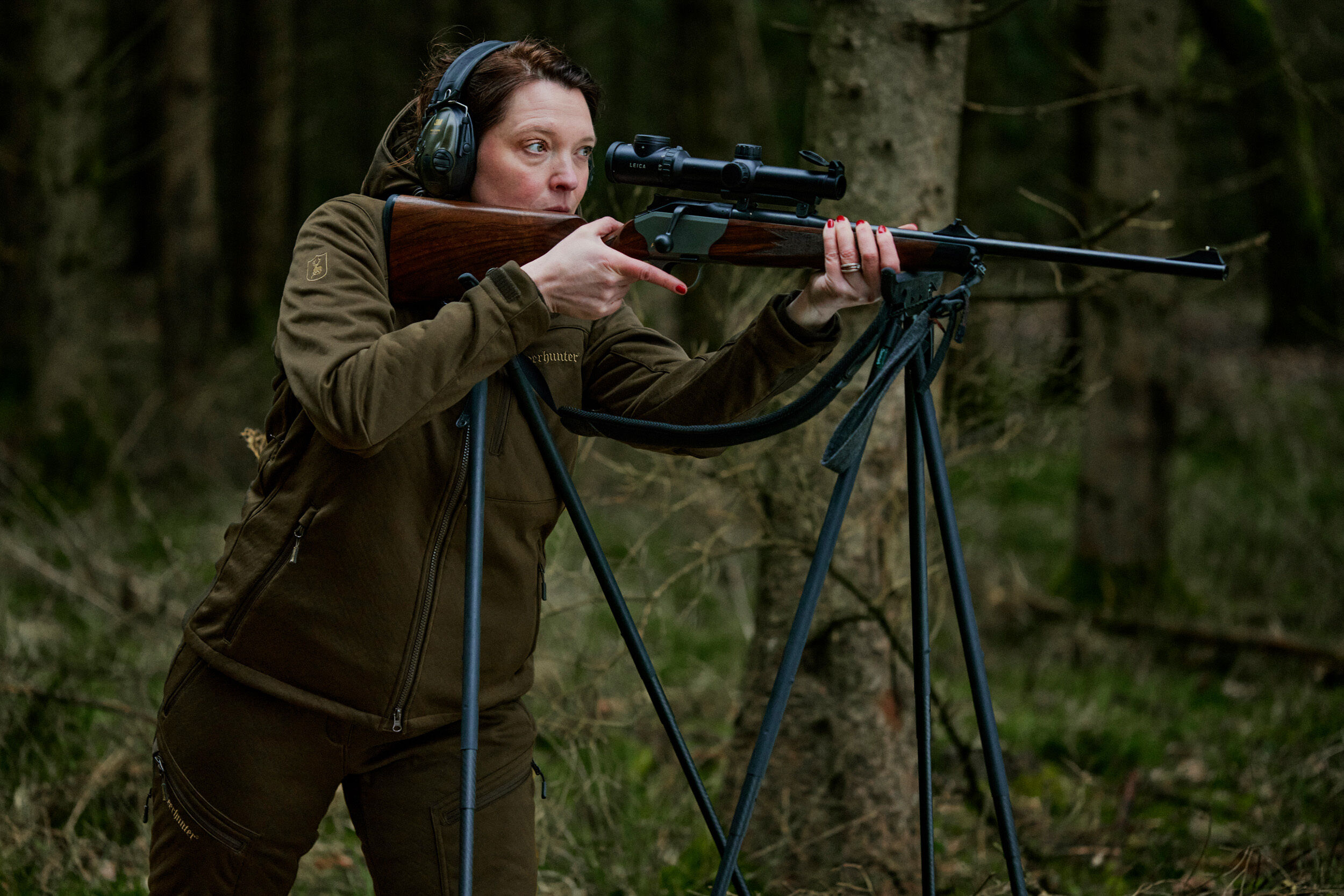 Deerhunter Lady Excape Softshelljacke (Art Green)