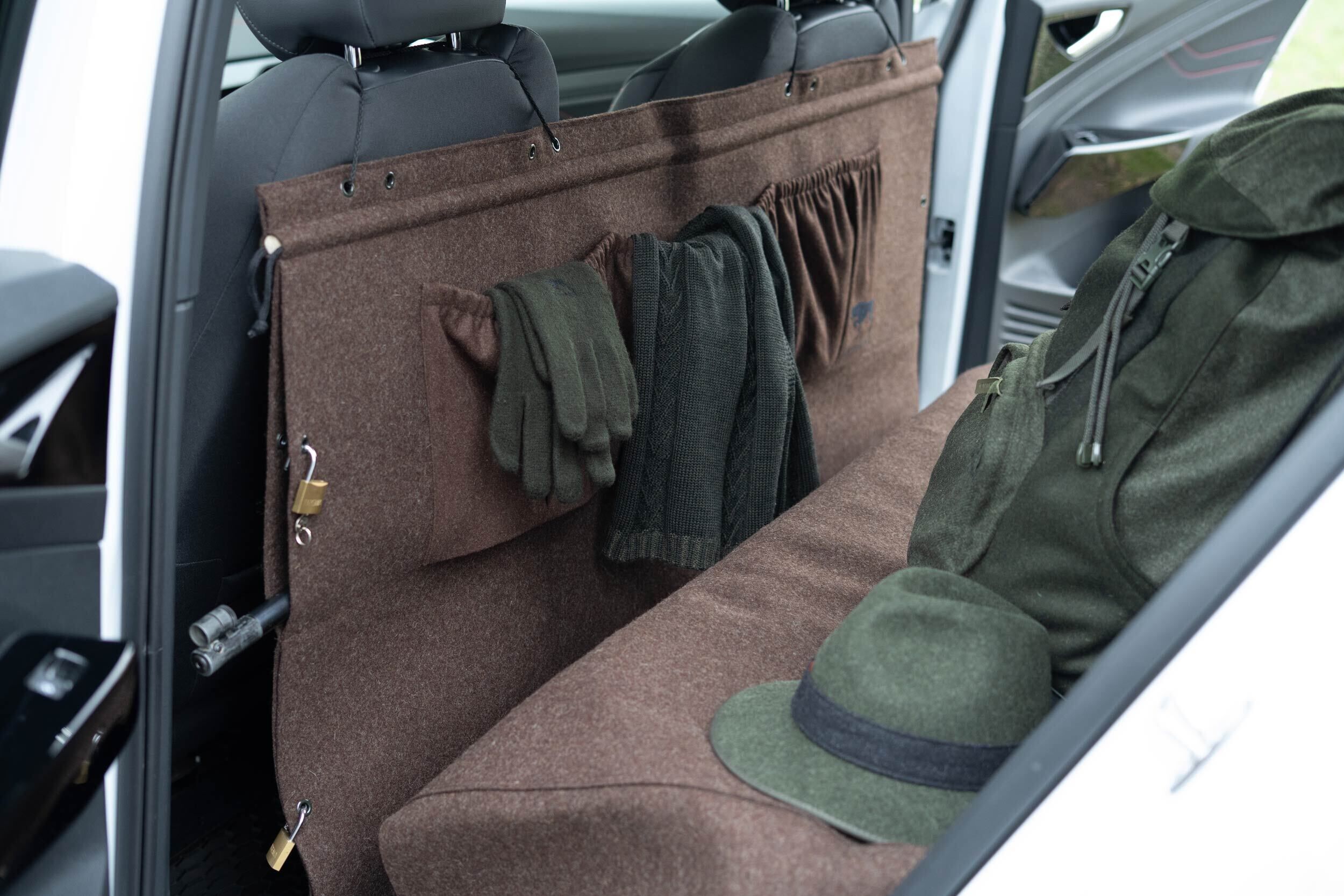 Jagdhund PKW-Gewehrtasche Hochsölden für 2 Gewehre