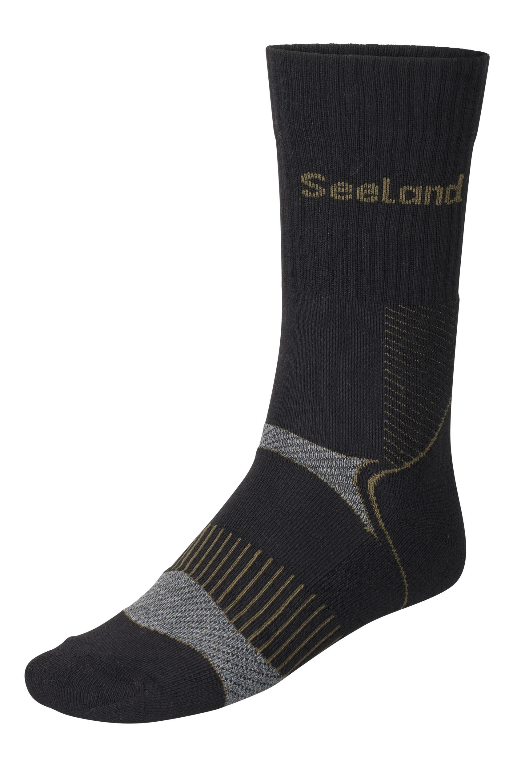 Seeland Field Coolmax-Socken 2er-Pack (black/grey) Seeland Field Coolmax-Socken 2er-Pack (black/grey)