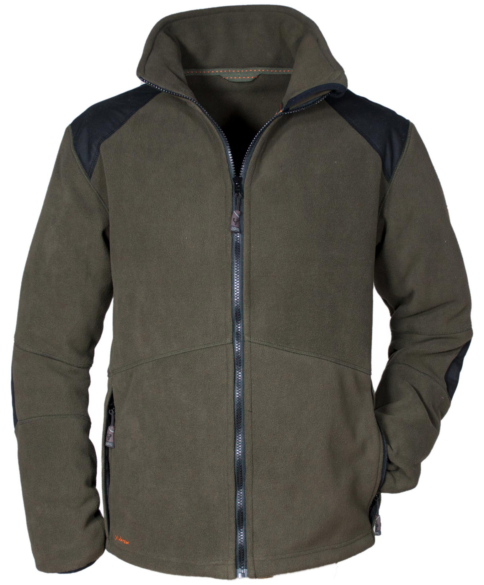 Hubertus Windblocker Fleecejacke (oliv/braun)
