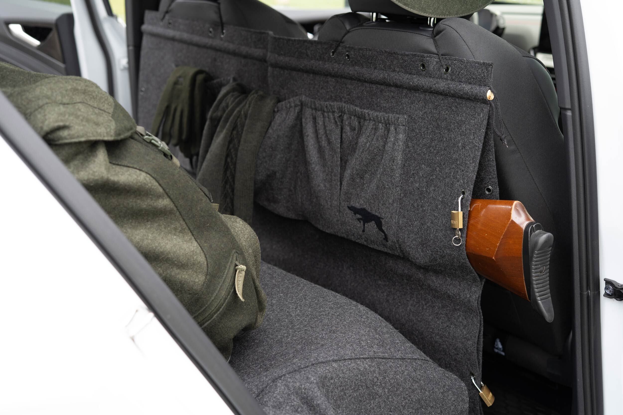 Jagdhund PKW-Gewehrtasche Hochsölden für 2 Gewehre