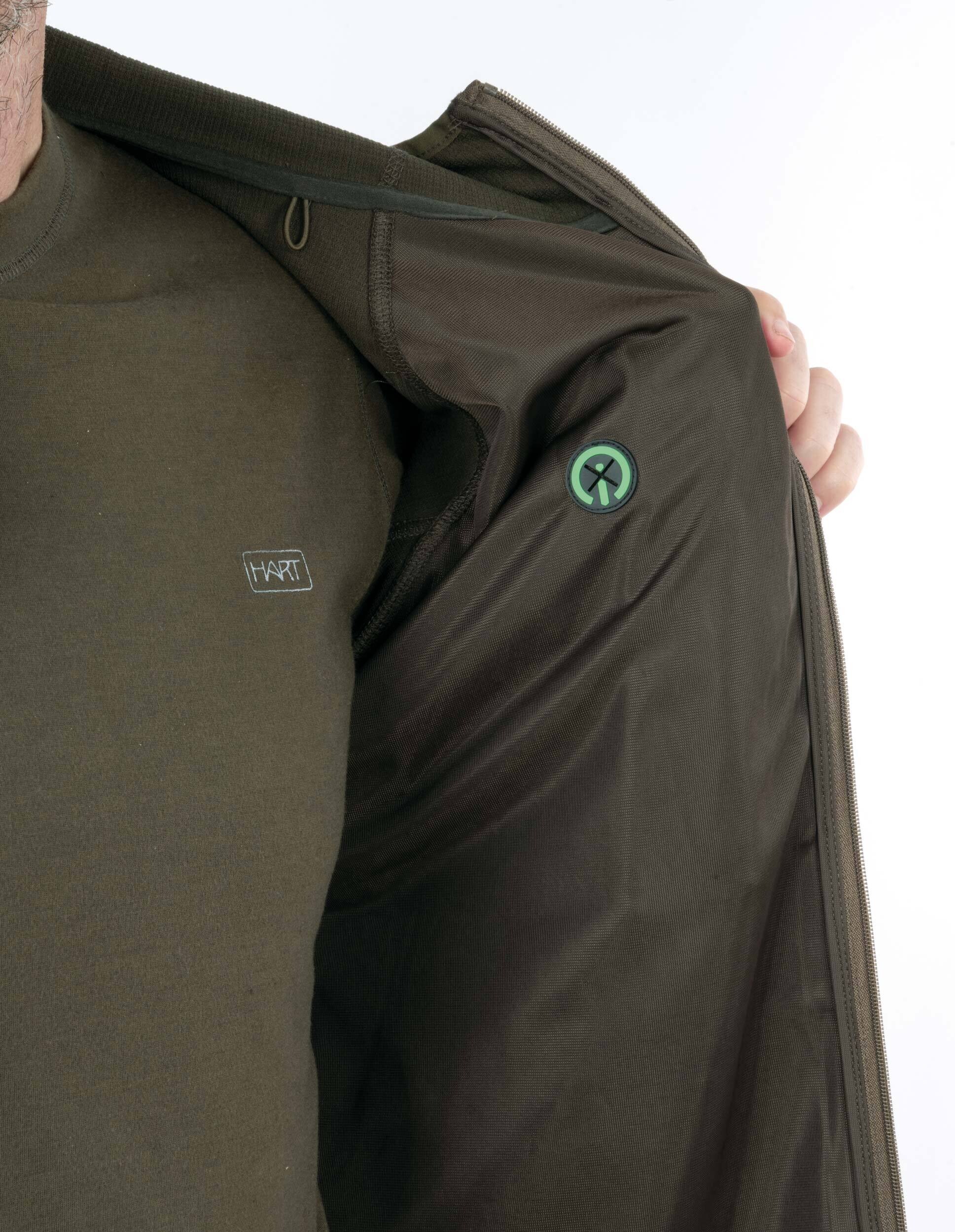 Hart Hoodie-Jacke Stilk-HXT (dark olive) Hart Hoodie-Jacke Stilk-HXT (dark olive)