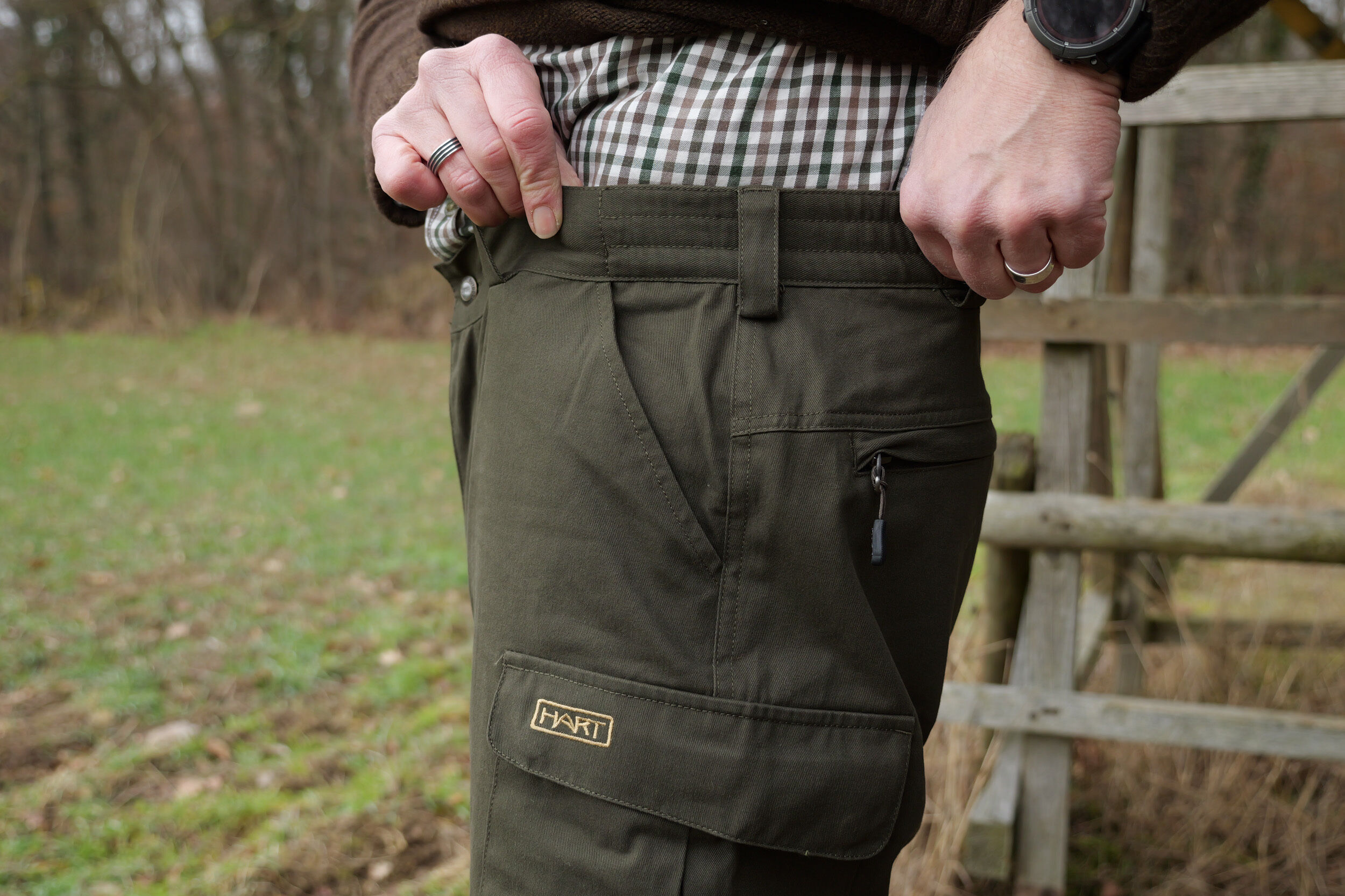 Hart Lebrel-T Hose (oliv)