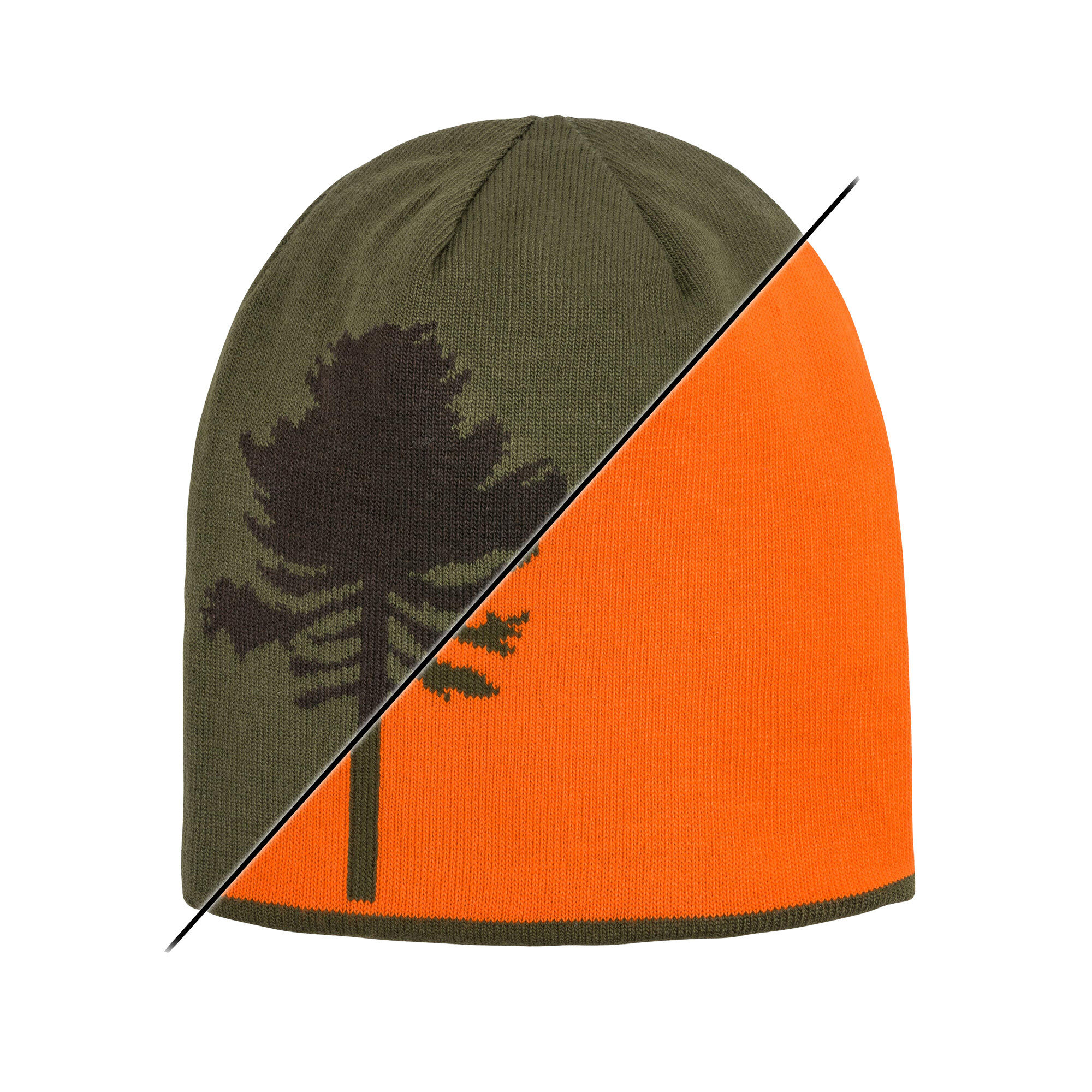Pinewood Tree Kids Wendemütze (Orange/Green)