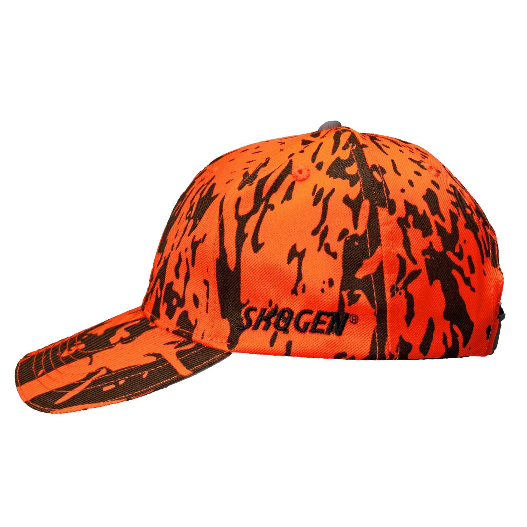 Skogen Basecap Camouflage (orange)