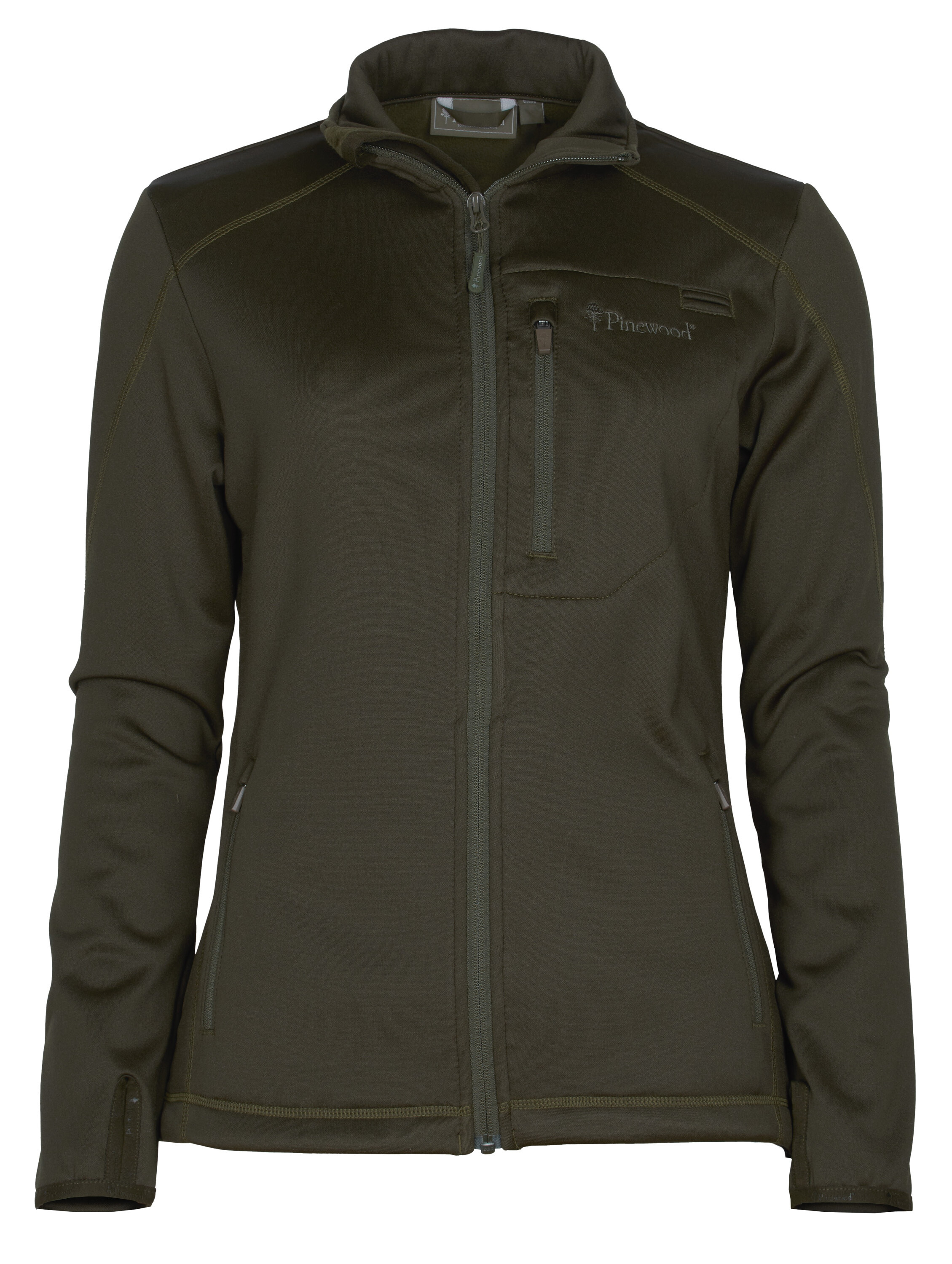 Pinewood Furudal/Frazer Active Power Damen-Fleecejacke (D.Mossgreen)