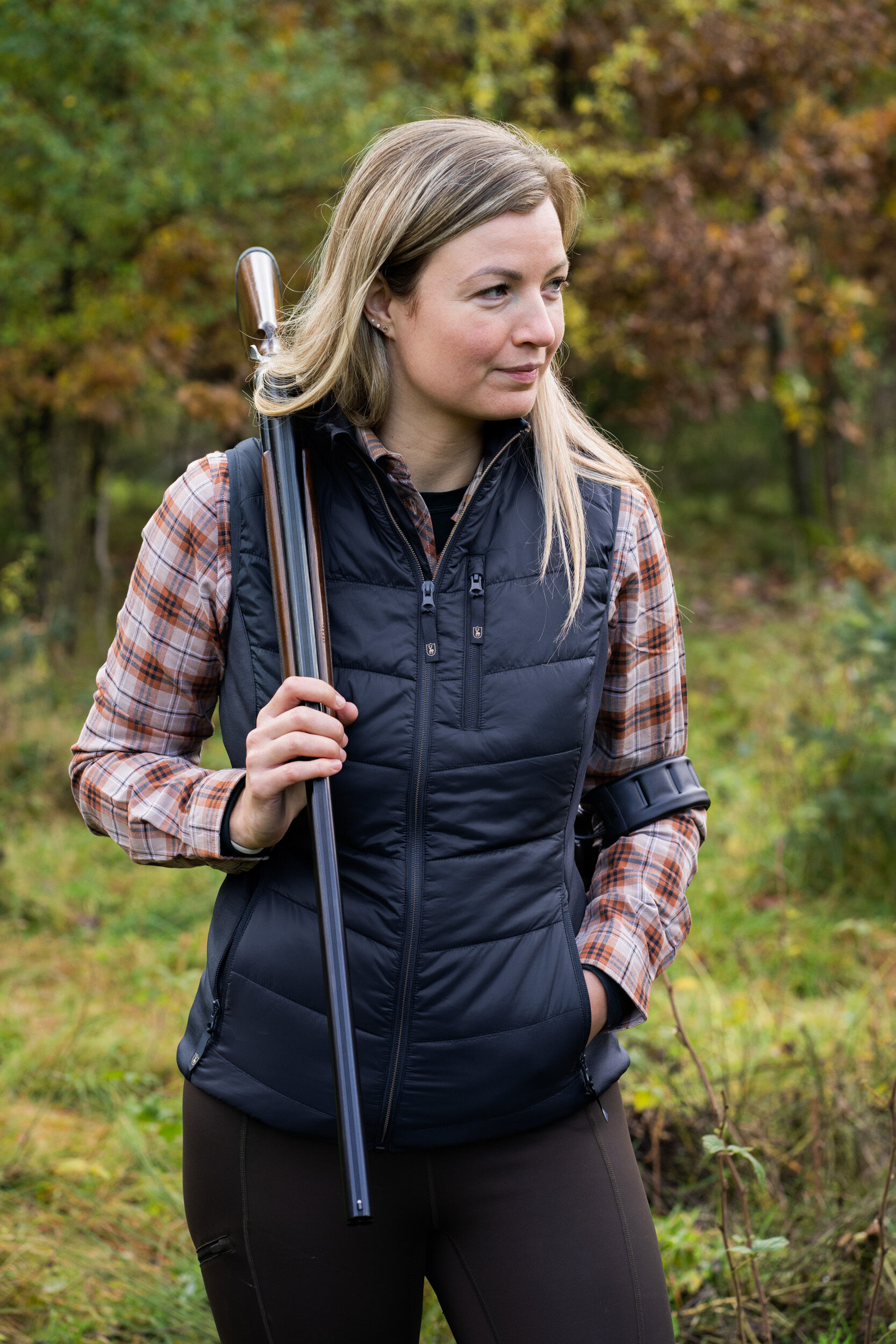 Deerhunter Lady Heat Padded Heizweste (Dark Blue)