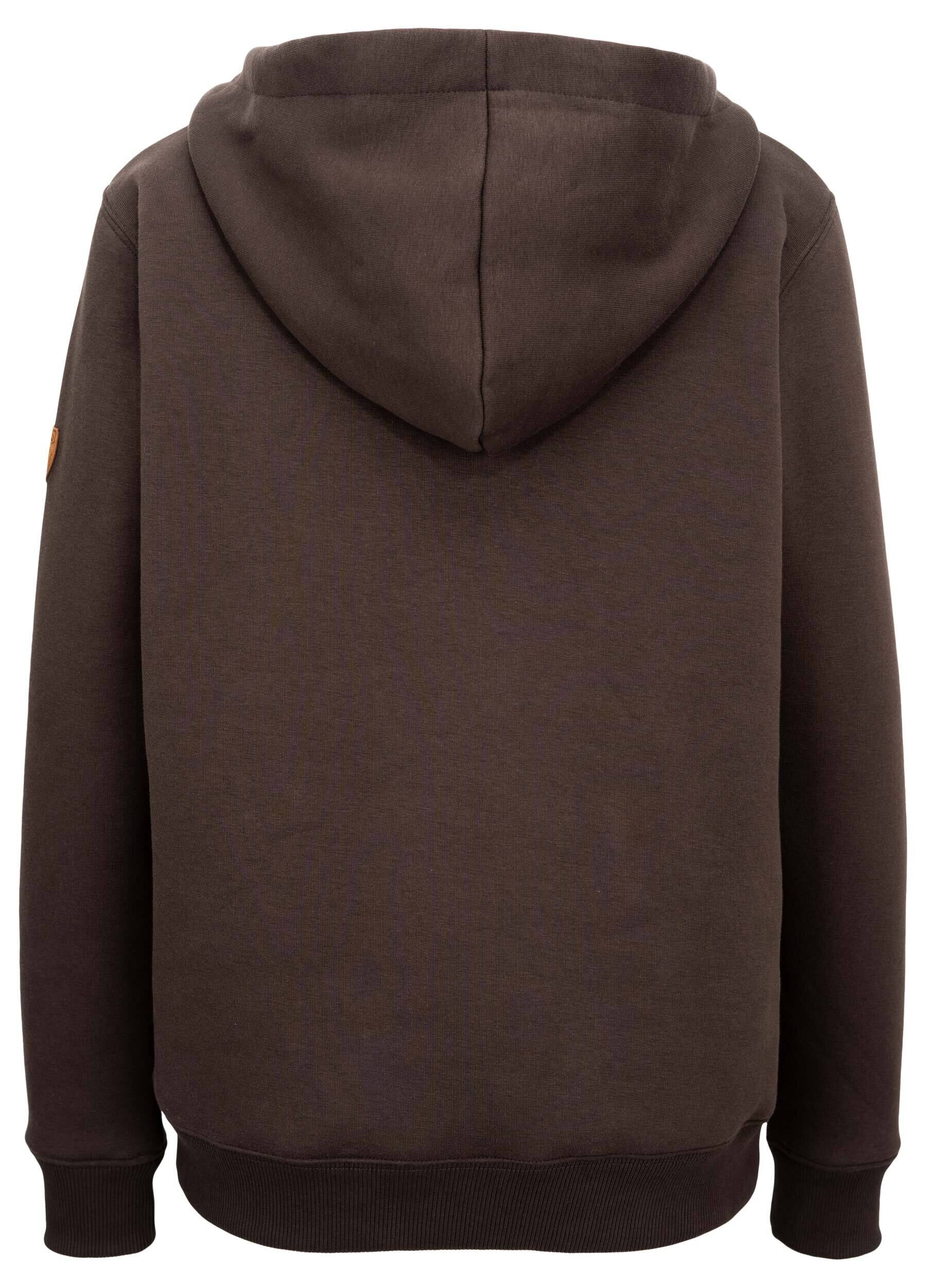 Hubertus Damen-Jagdhoodie Dackel (oliv/braun) Hubertus Damen-Jagdhoodie Dackel (oliv/braun)