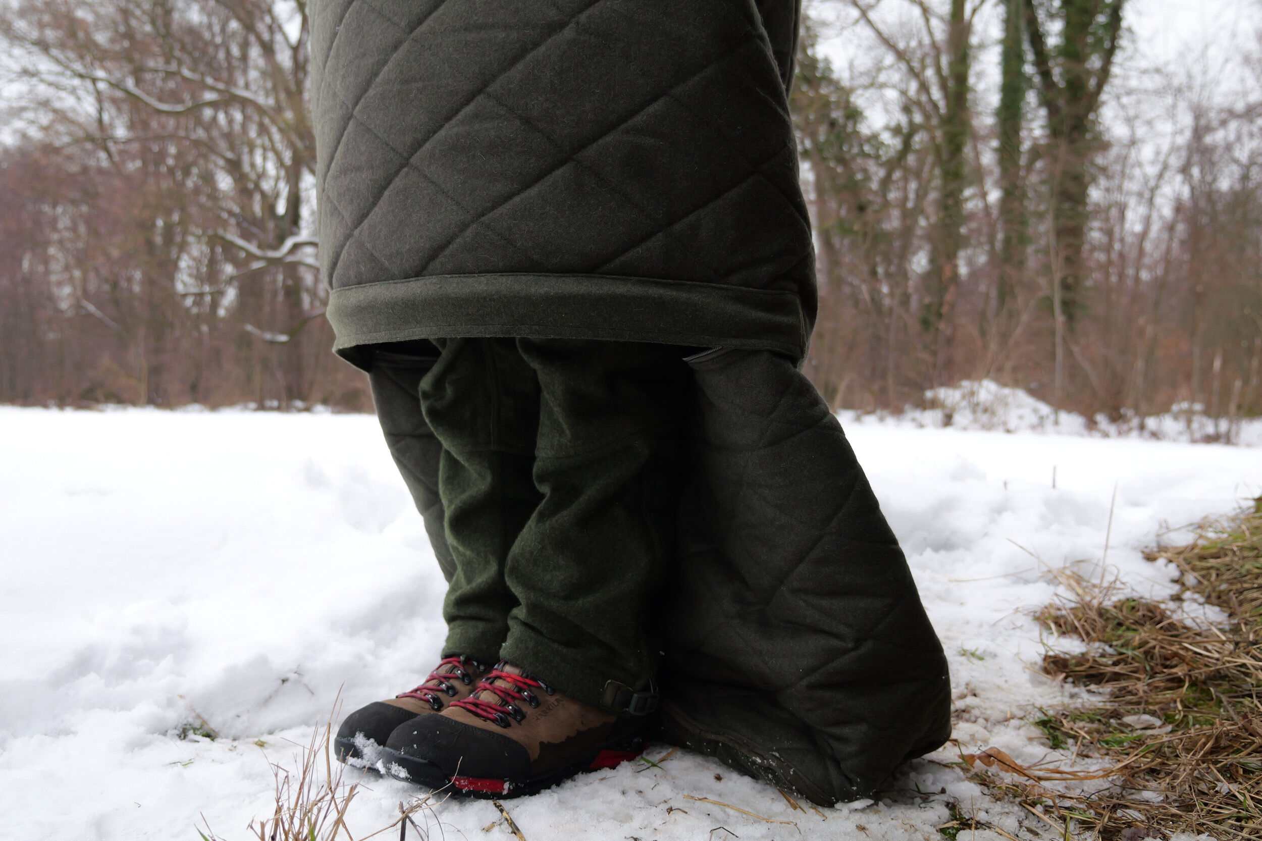 Hubertus Loden-Ansitzsack Forest mit Thinsulate