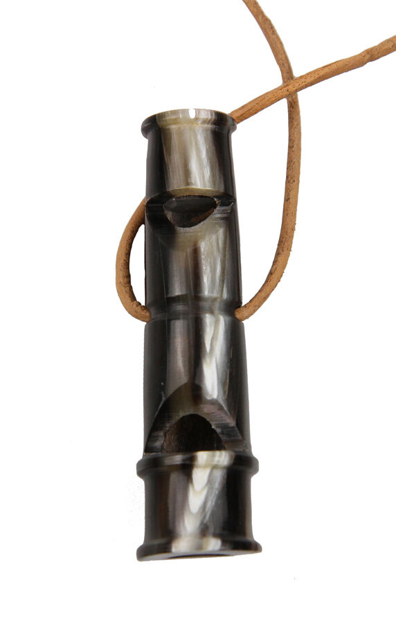 Hundepfeife Büffelhorn Kombi 8cm (Pfiff und Triller) Hundepfeife Büffelhorn Kombi 8cm (Pfiff und Triller)