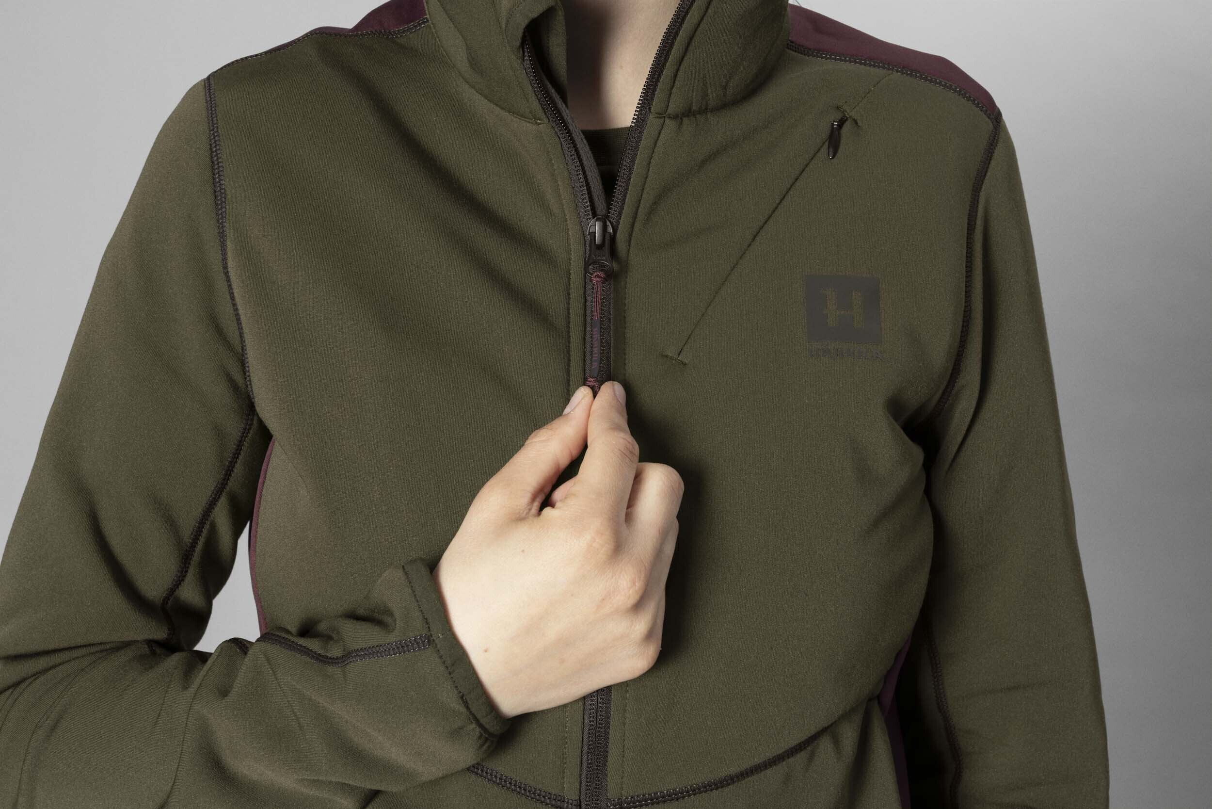 Härkila Oda Damen-Fleecejacke (Willow green) Härkila Oda Damen-Fleecejacke (Willow green)