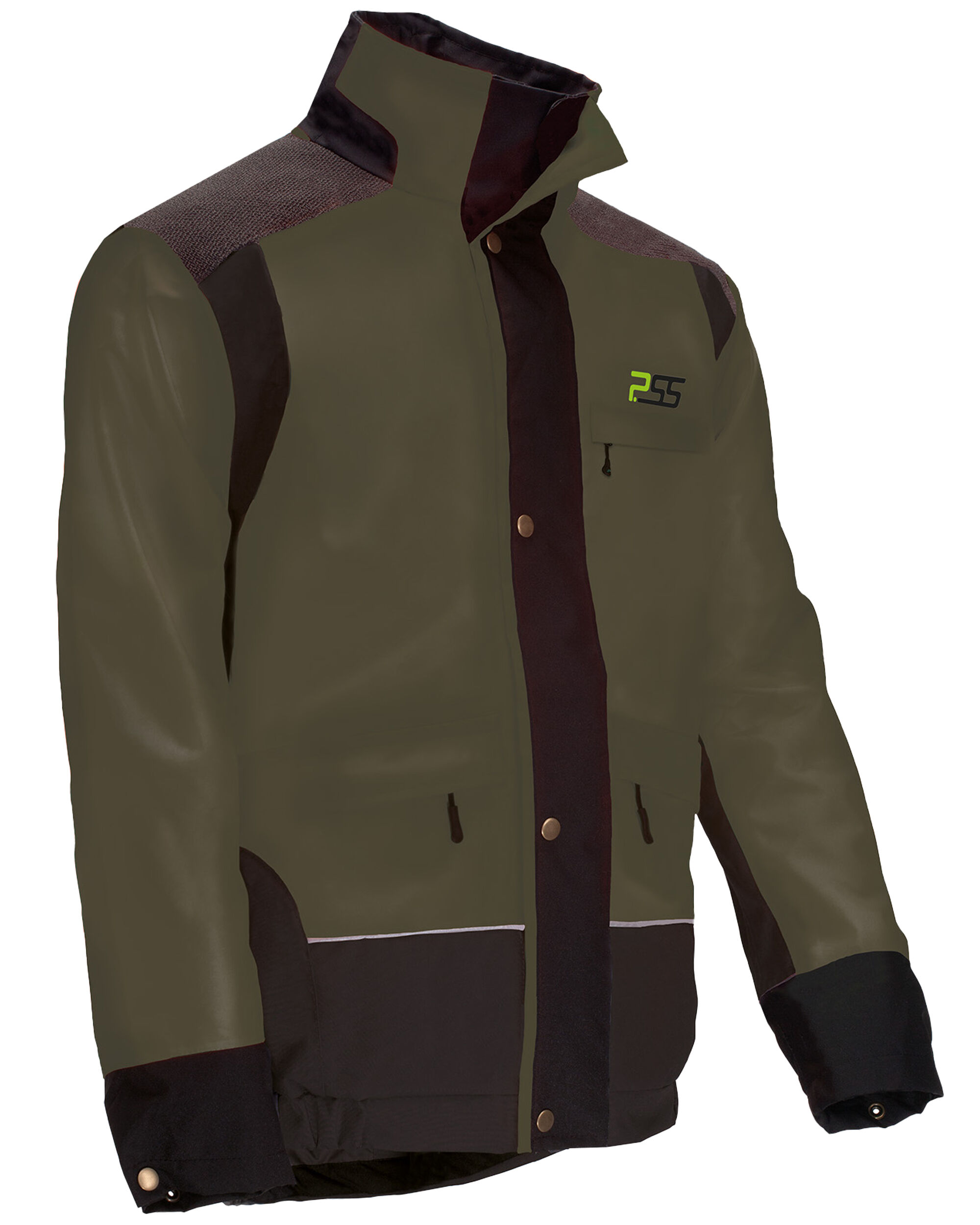 PSS X-treme Rain Regenjacke (grün/schwarz)