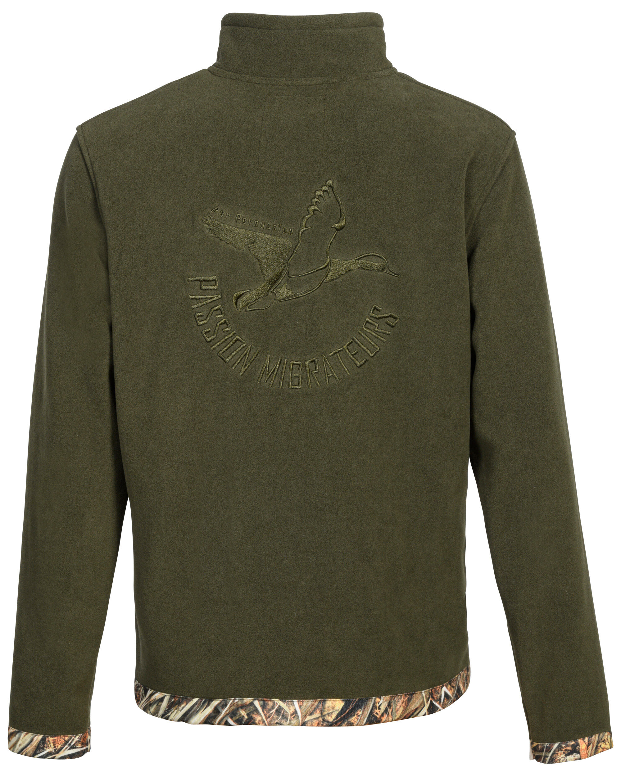 Percussion Passion Migrateur Fleecejacke (Khaki) Percussion Passion Migrateur Fleecejacke (Khaki)