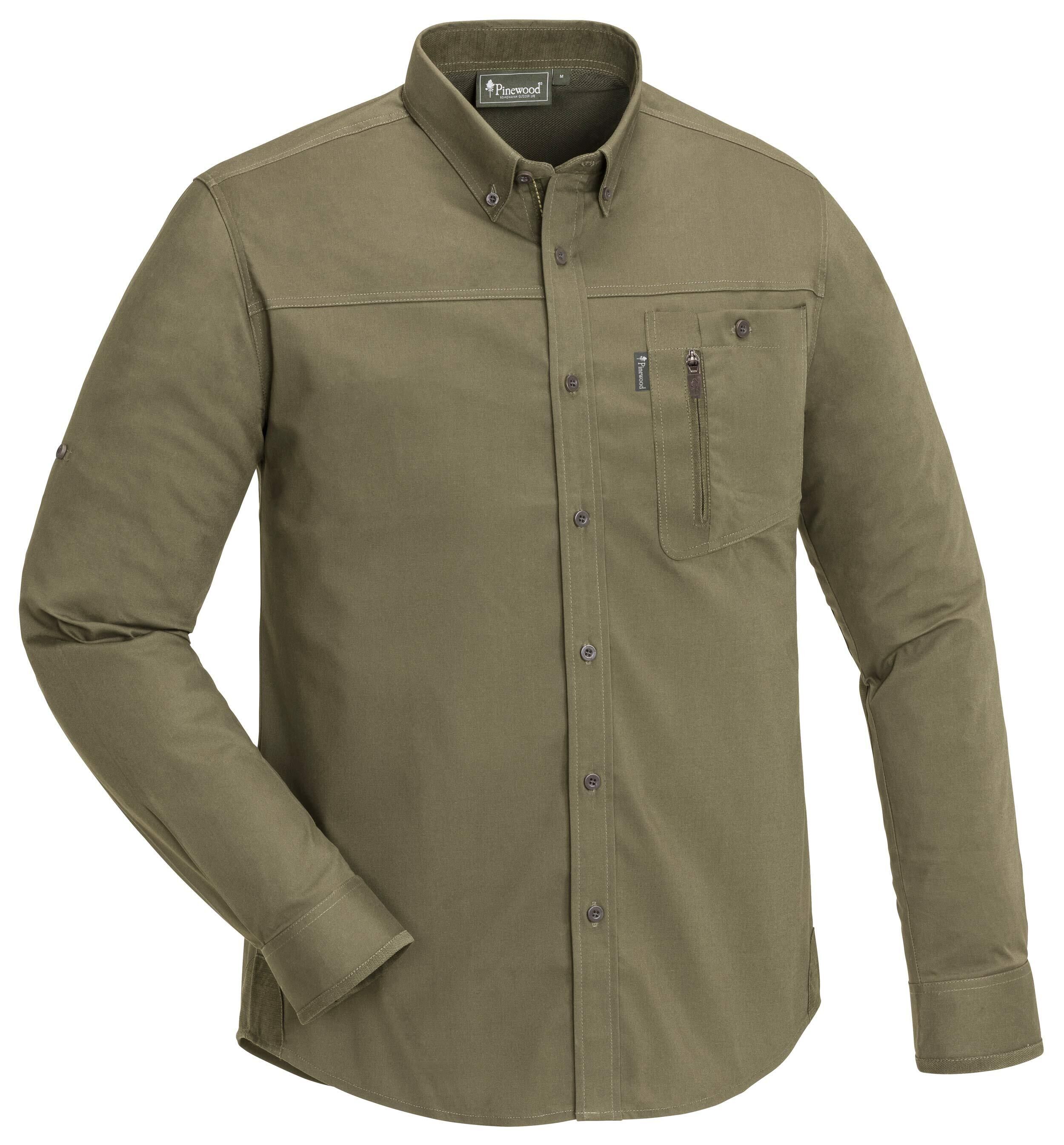Pinewood Tiveden Insectsafe Hemd (H.Olive) Pinewood Tiveden Insectsafe Hemd (H.Olive)