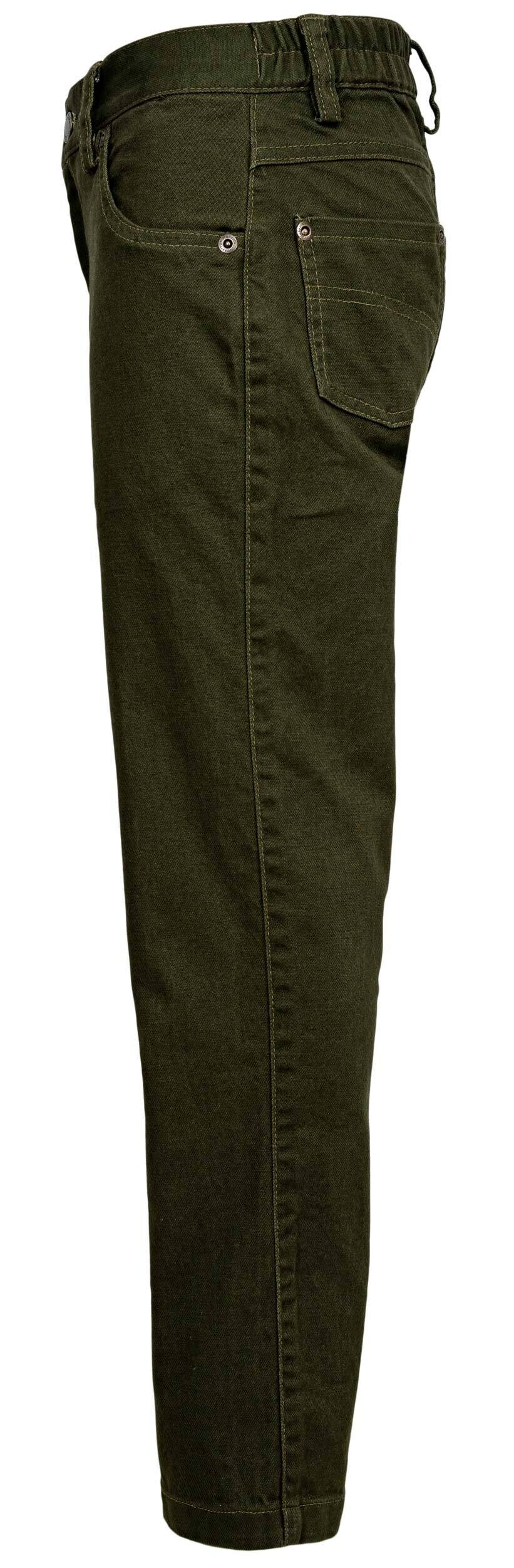 Hubertus Kinder-Stretchjeans Frischling (oliv) Hubertus Kinder-Stretchjeans Frischling (oliv)