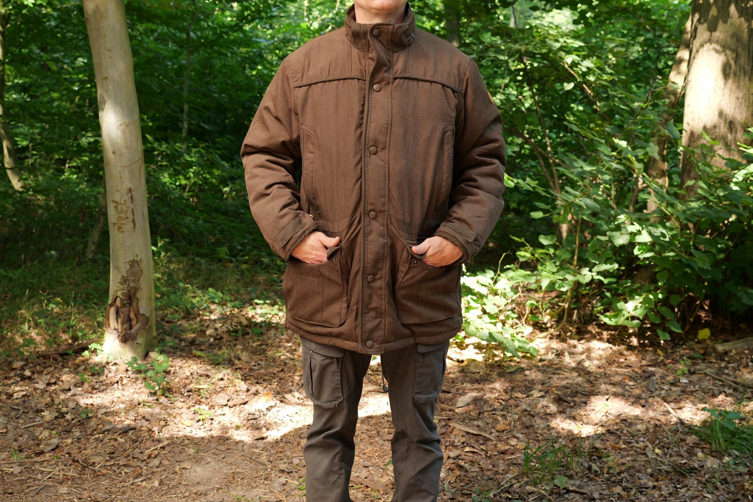 Hubertus Thermo-Jagdjacke OS 60 Miporex (vintage brown)