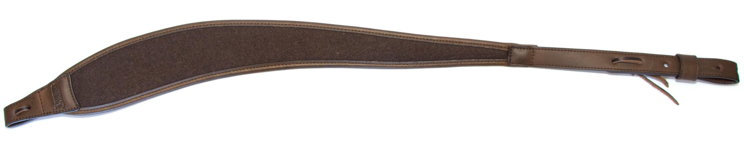 Mjoelner ergonomischer Gewehrriemen Loden/Leder