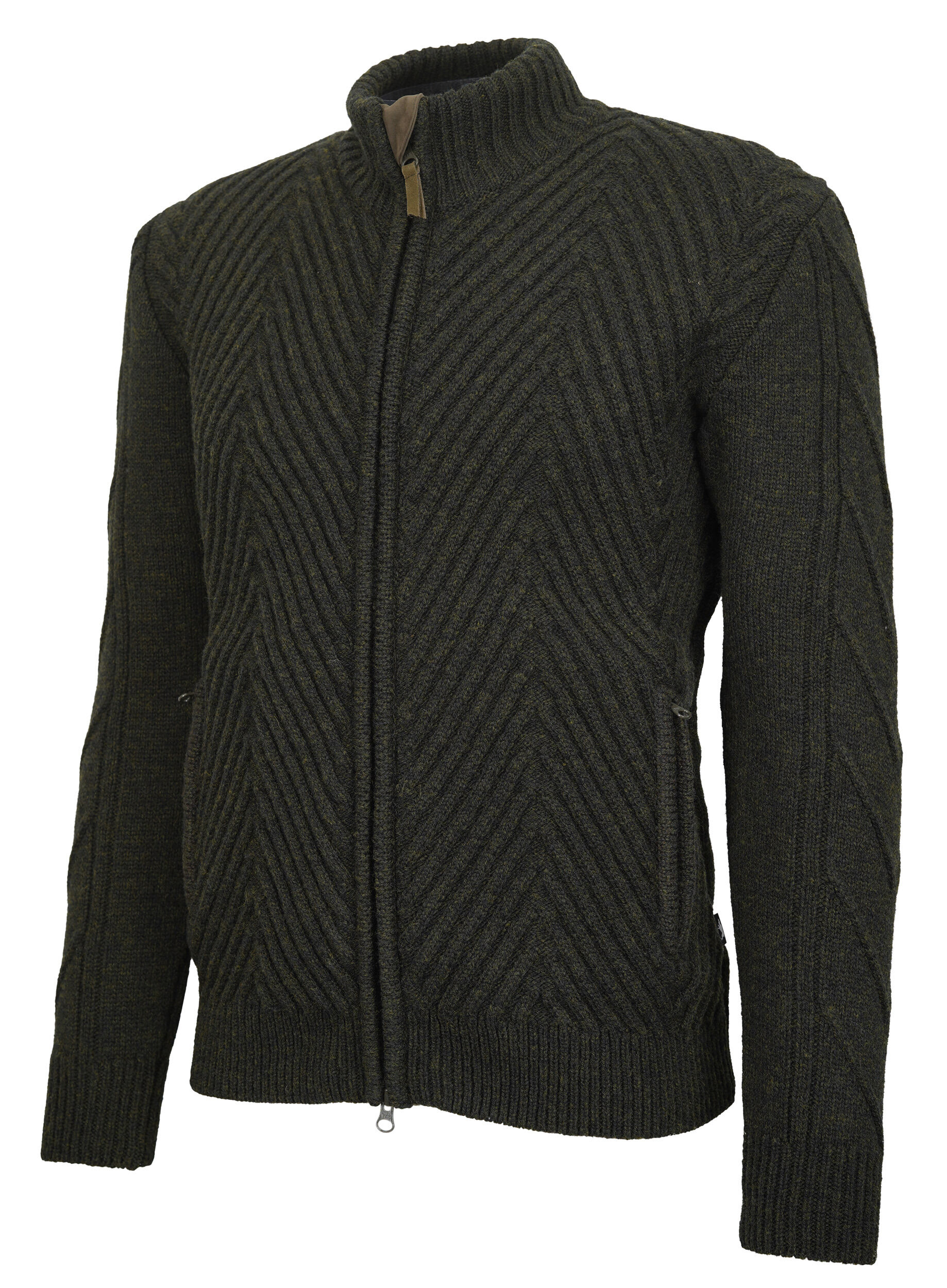 Jagdhund Strickjacke Murau (loden)
