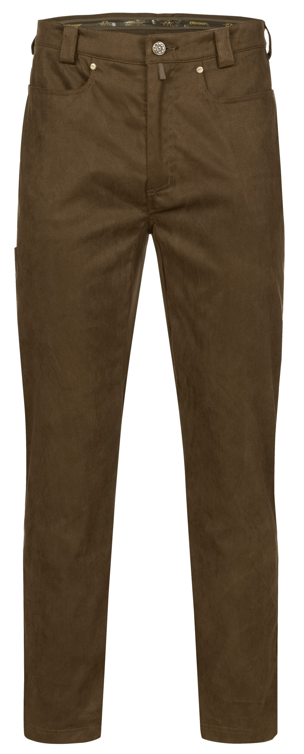 Blaser Suede Hose Maddox (dunkelbraun)