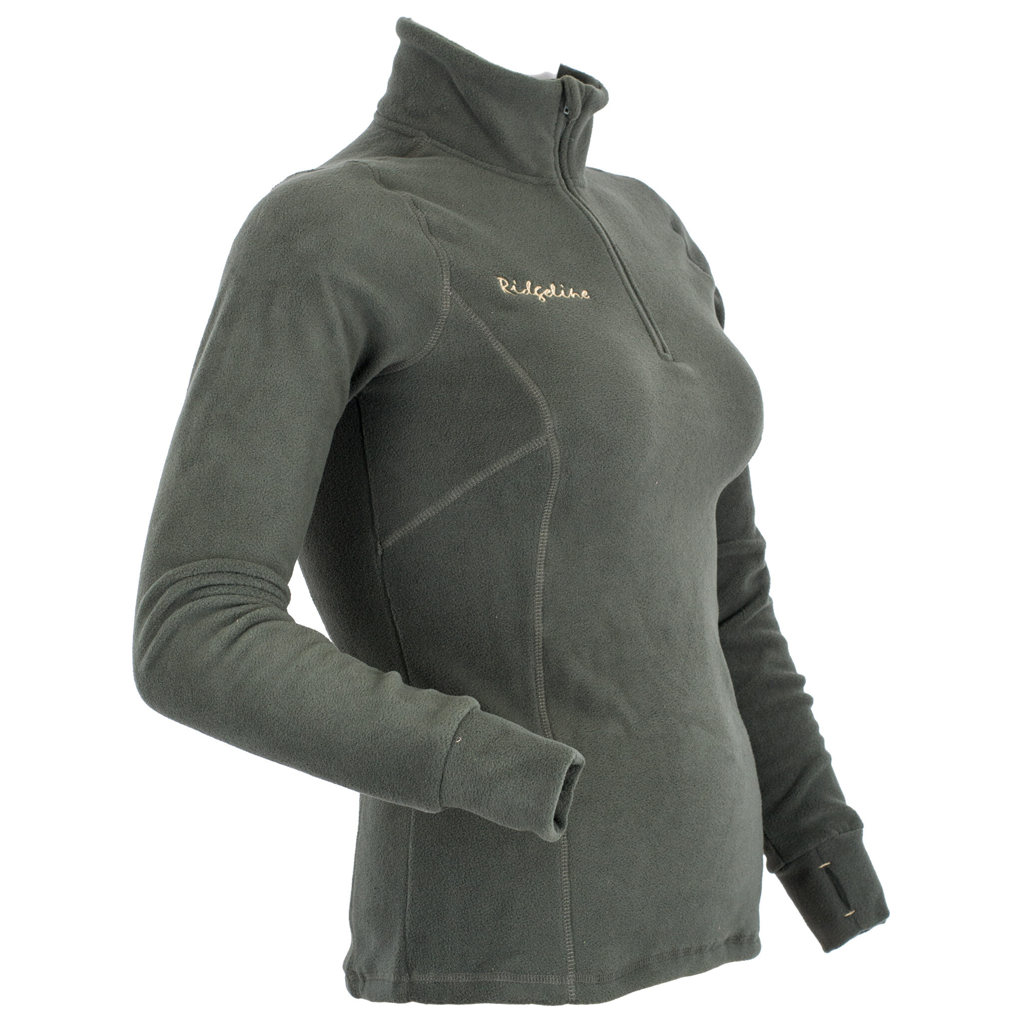 Ridgeline Ladies Alpine Longsleeve-Fleece (Olive) Ridgeline Ladies Alpine Longsleeve-Fleece (Olive)
