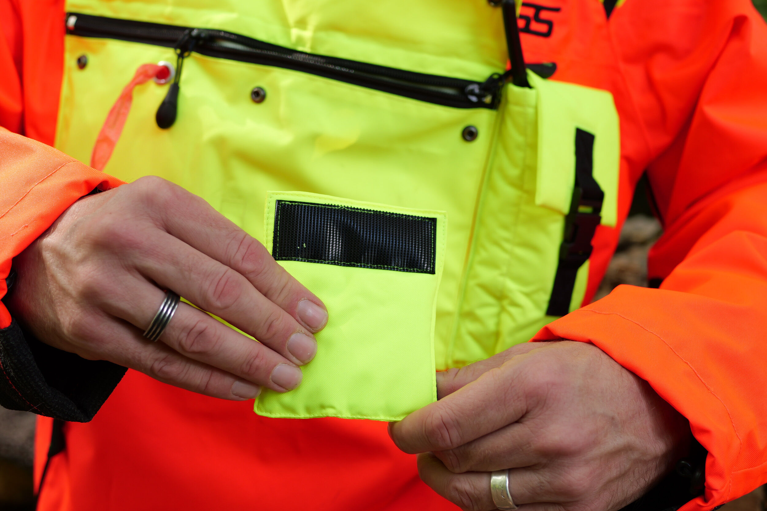 PSS X-treme Hybrid Schlupfjacke (orange/gelb)