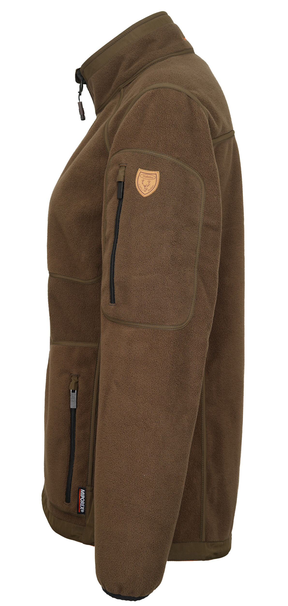 Hubertus Damen-Warnwendefleecejacke Pirsch 2 (oliv/orange)