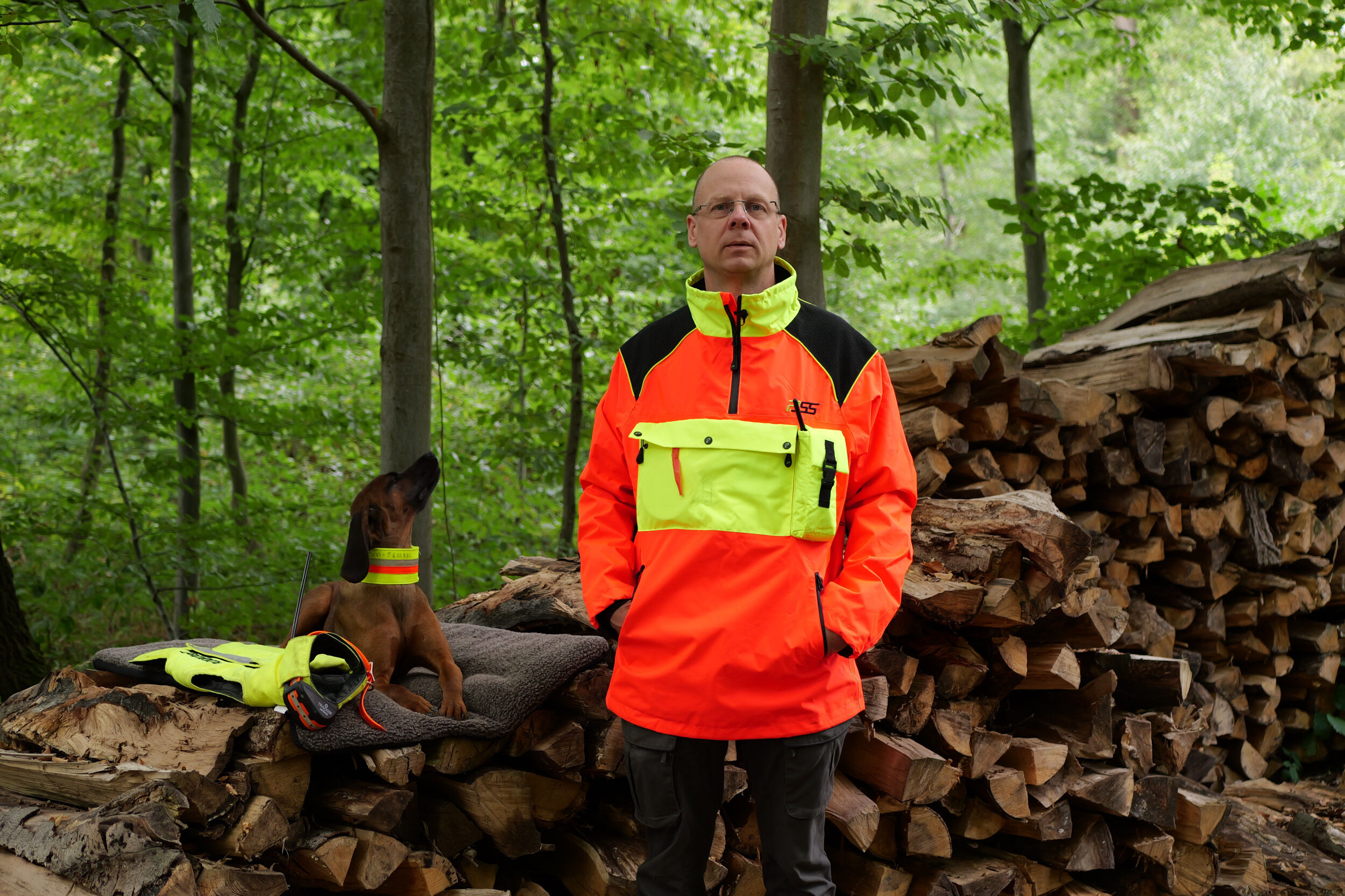 PSS X-treme Hybrid Schlupfjacke (rot/gelb)