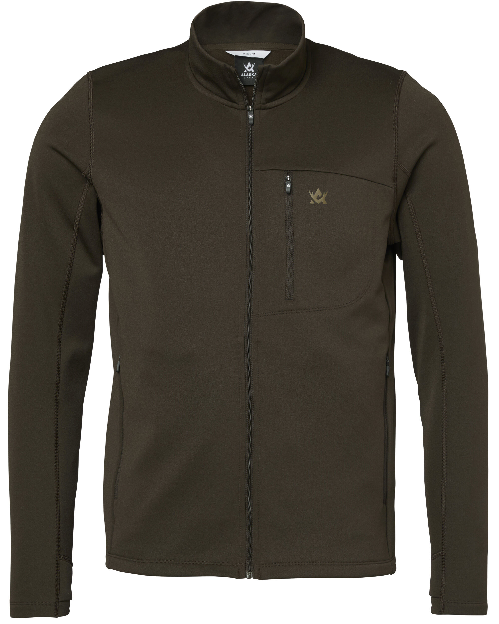 Alaska Thermodry Ms Jacke (Solid Brown)