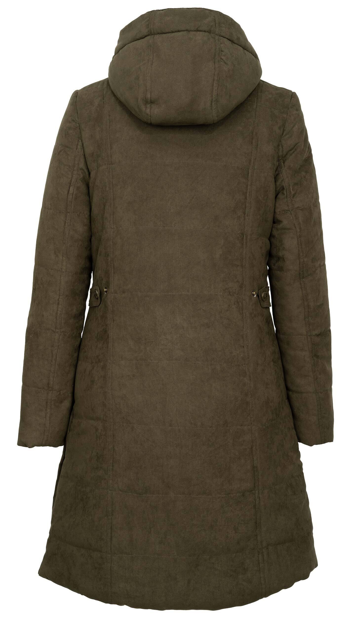 Hubertus Damenmantel Micro Primaloft (dunkelgrün)