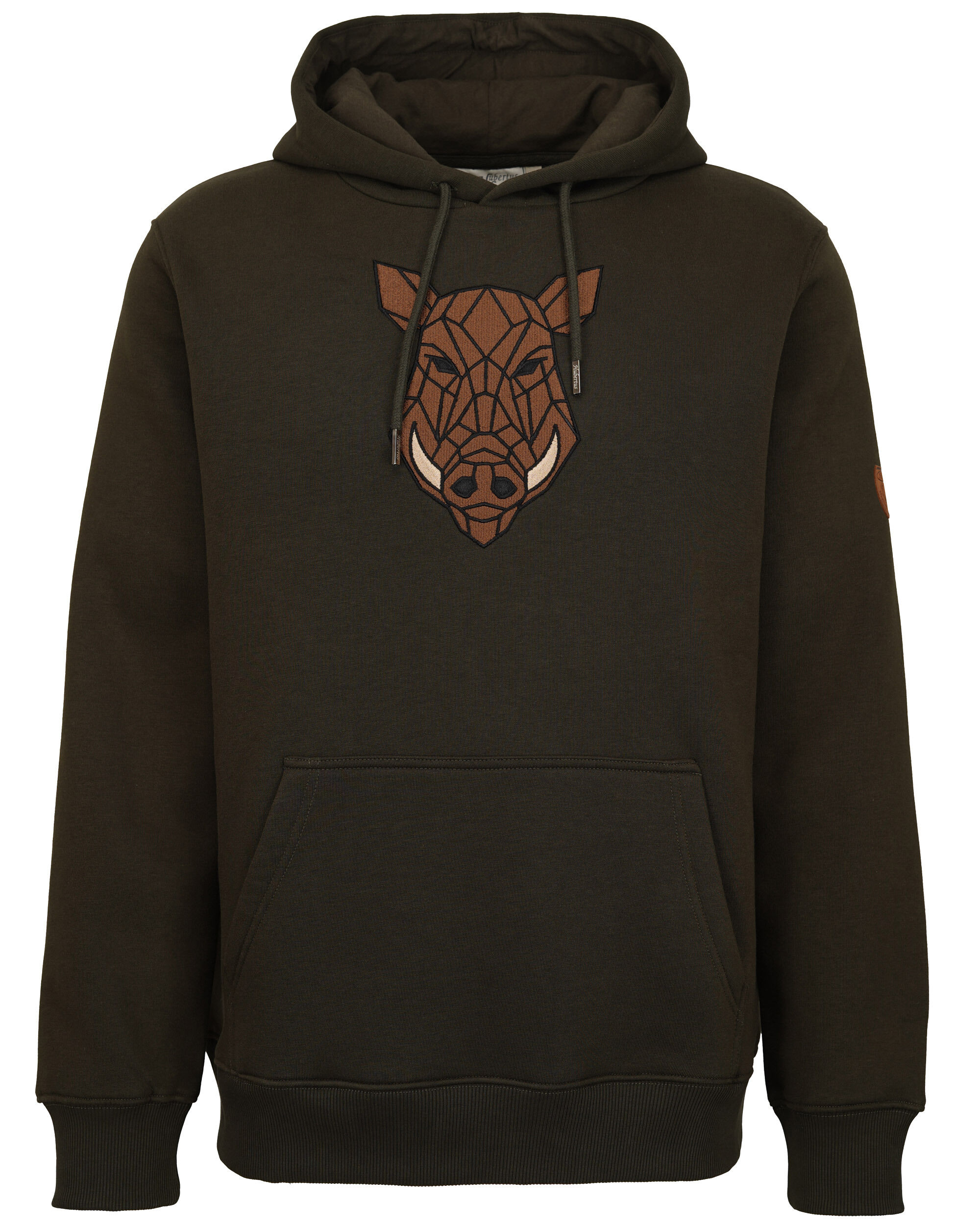 Hubertus Hunting Hoodie Keiler (oliv/braun)