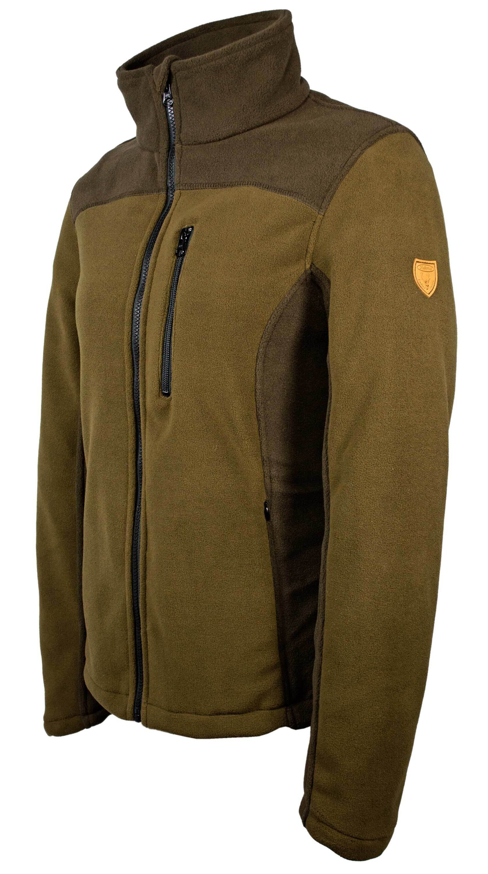 Hubertus Damen-Fleecejacke Eifel (oliv/braun)